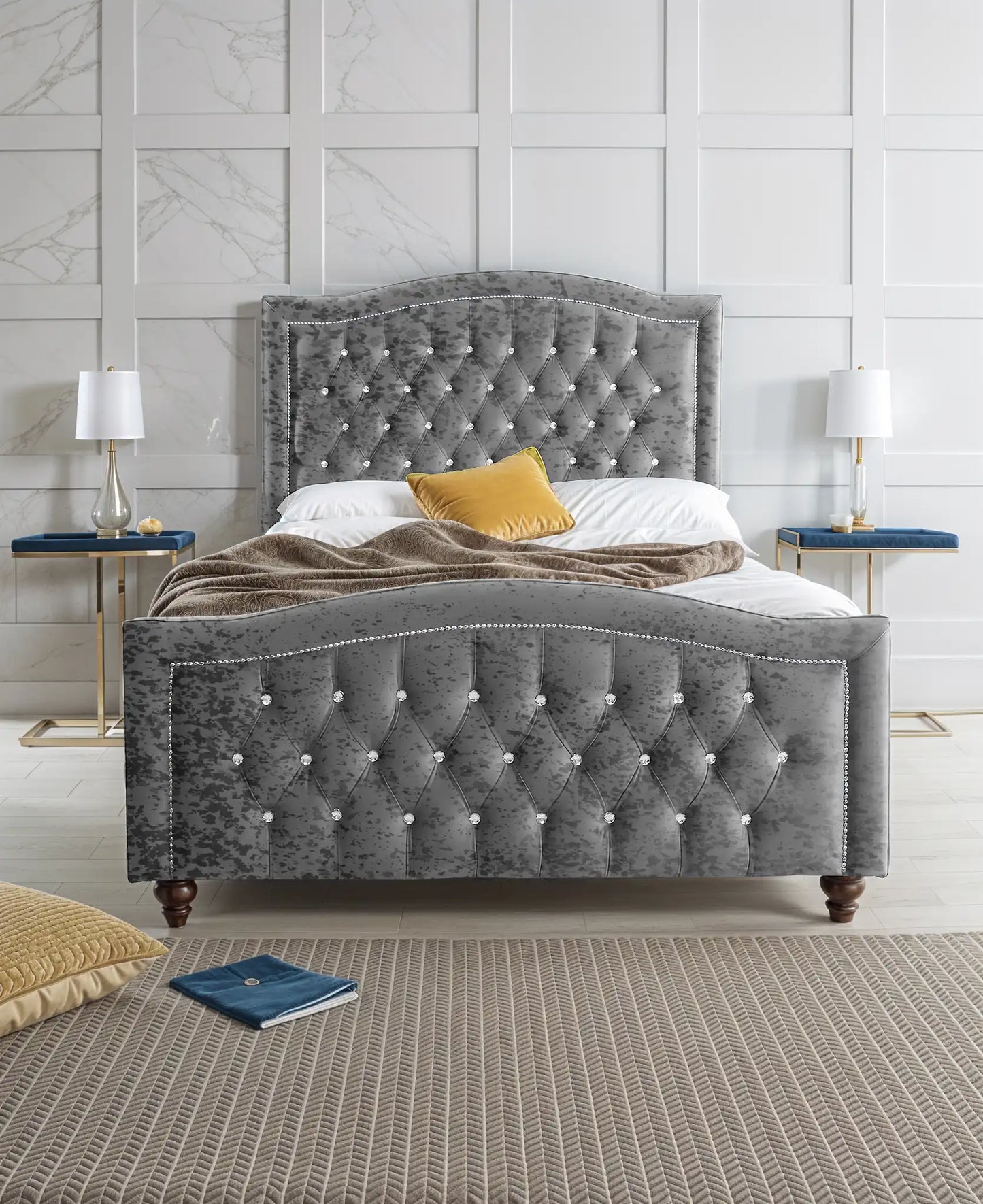 Stockholm Upholstered Bed