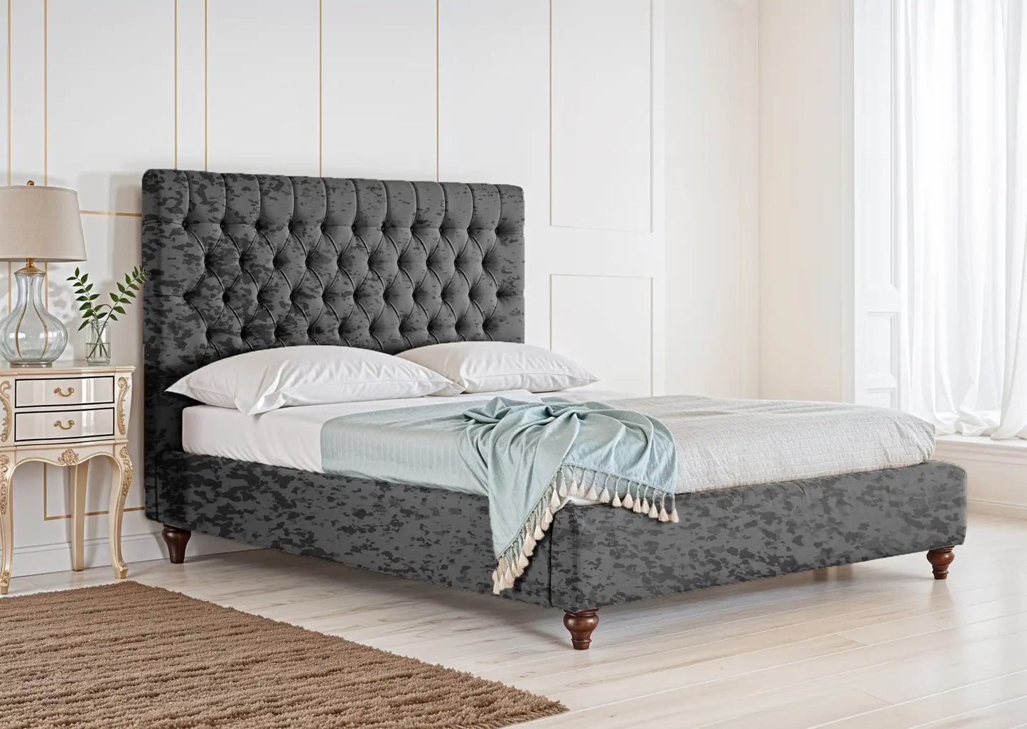 Prague Upholstered Bed