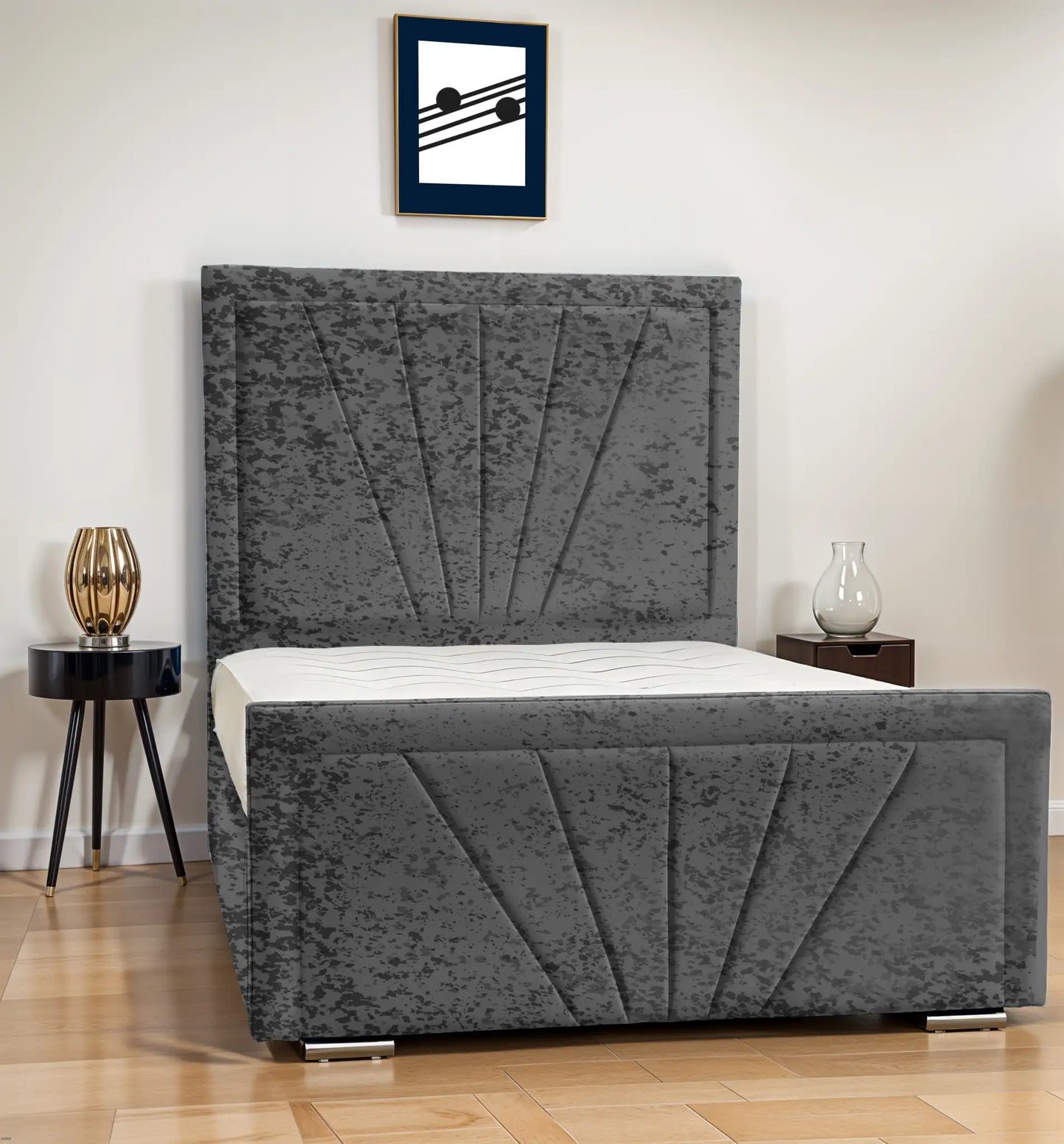 Zahah upholstered bed