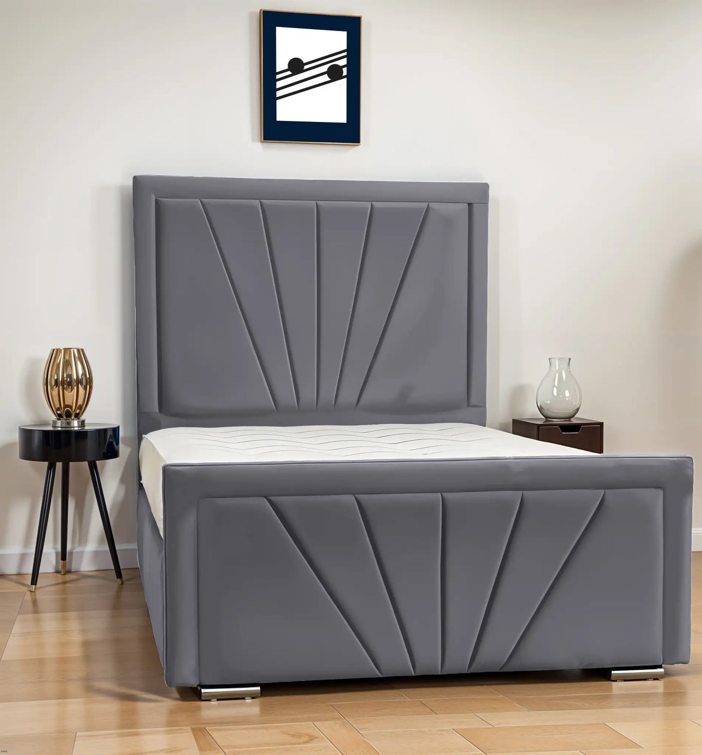 Zahah upholstered bed