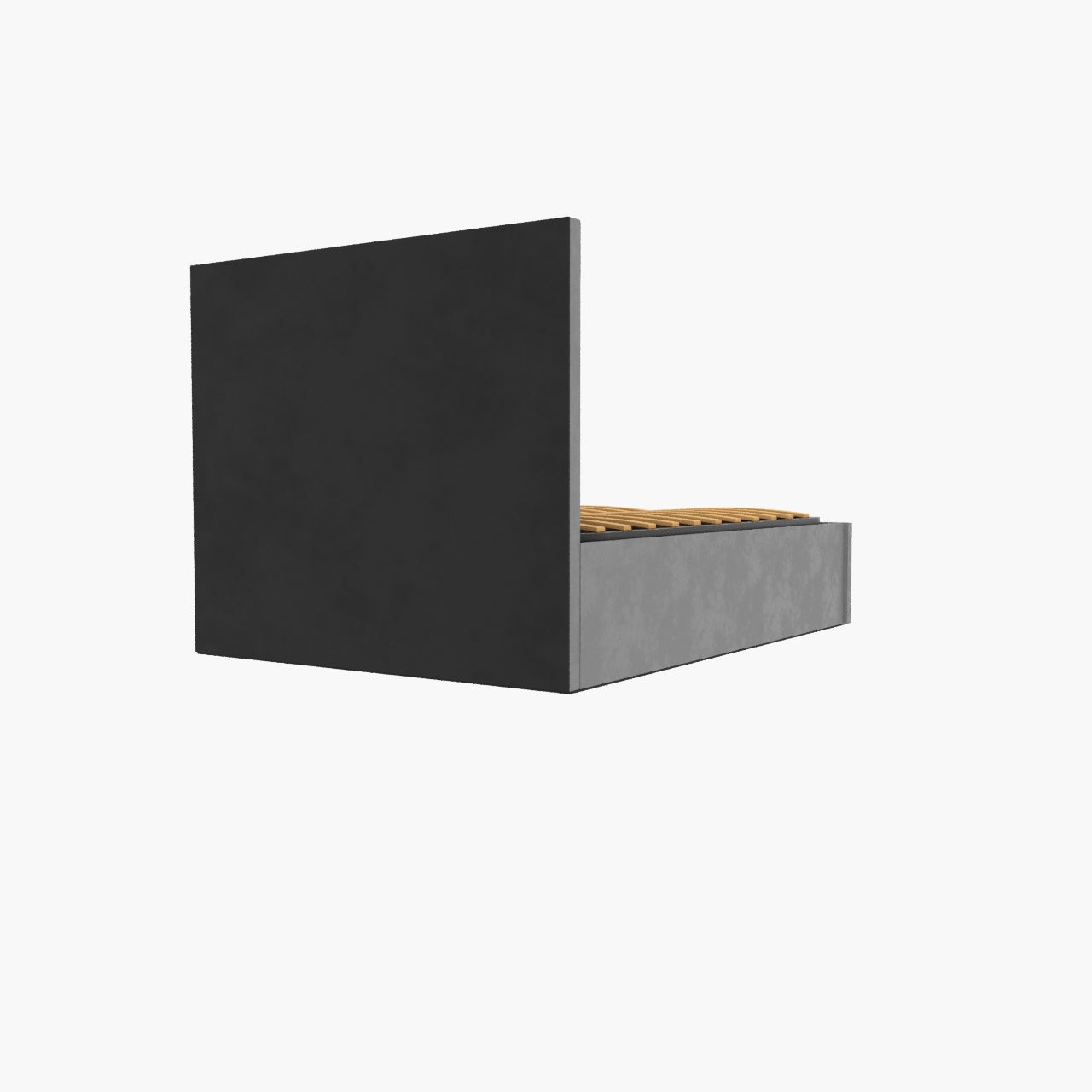 Hampton panel upholstered bed