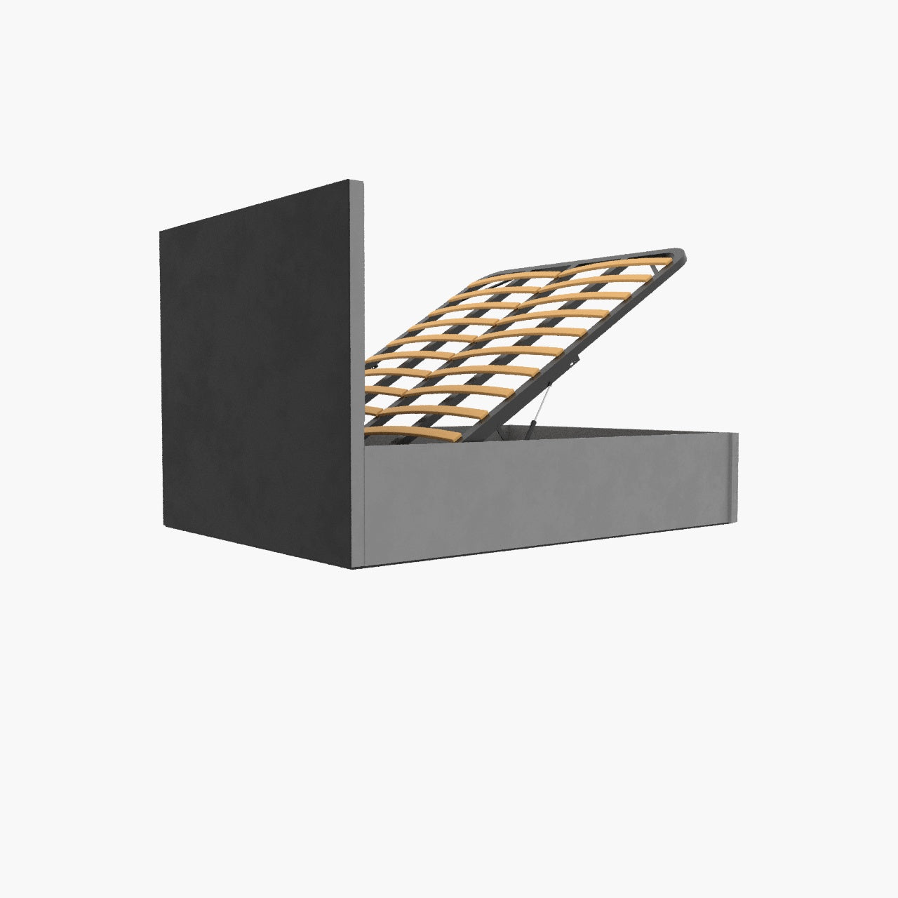 Hampton panel upholstered bed