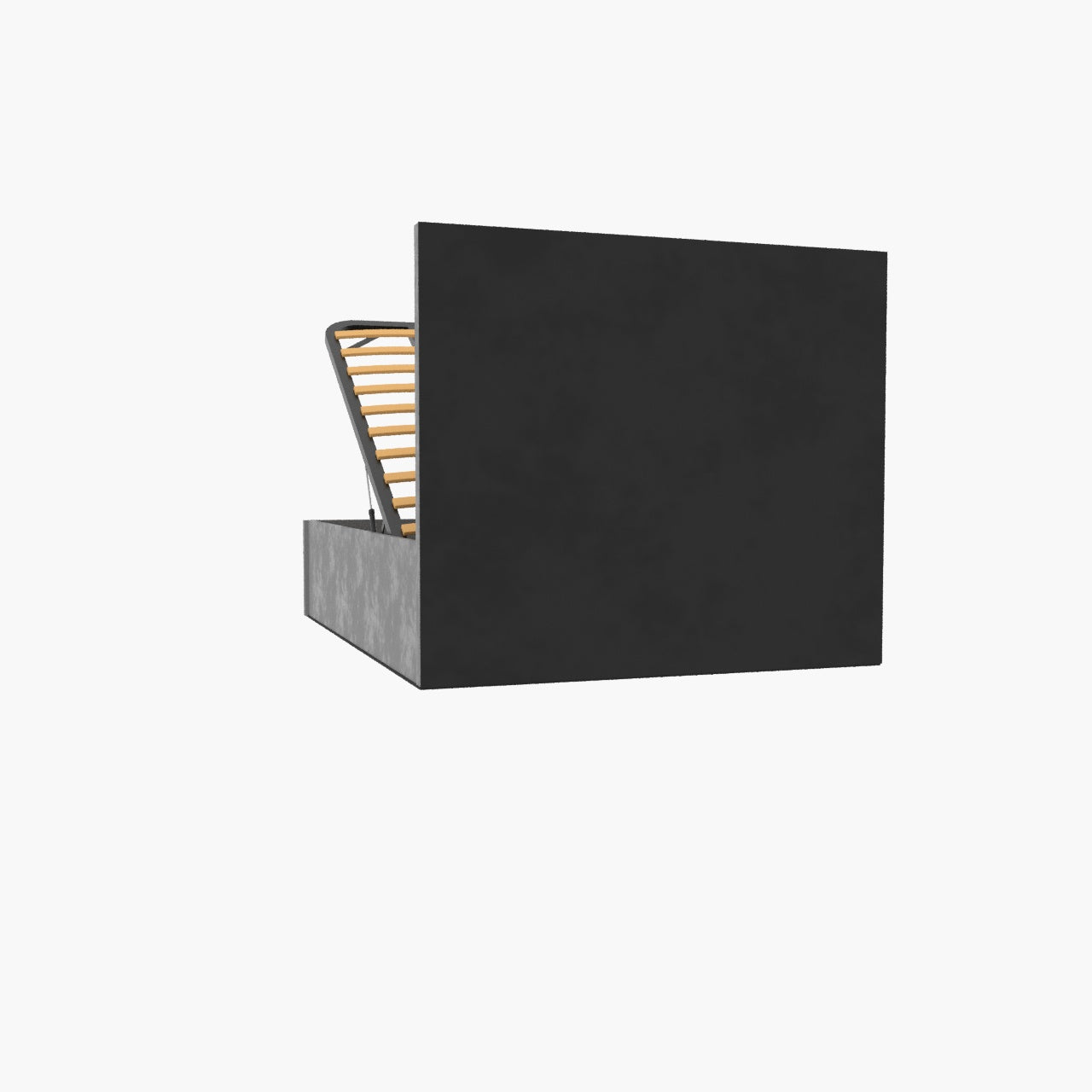 Hampton panel upholstered bed