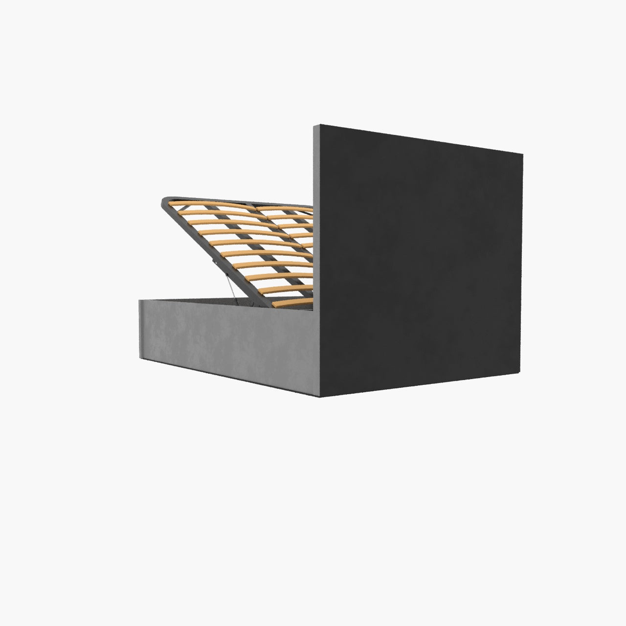 Hampton panel upholstered bed
