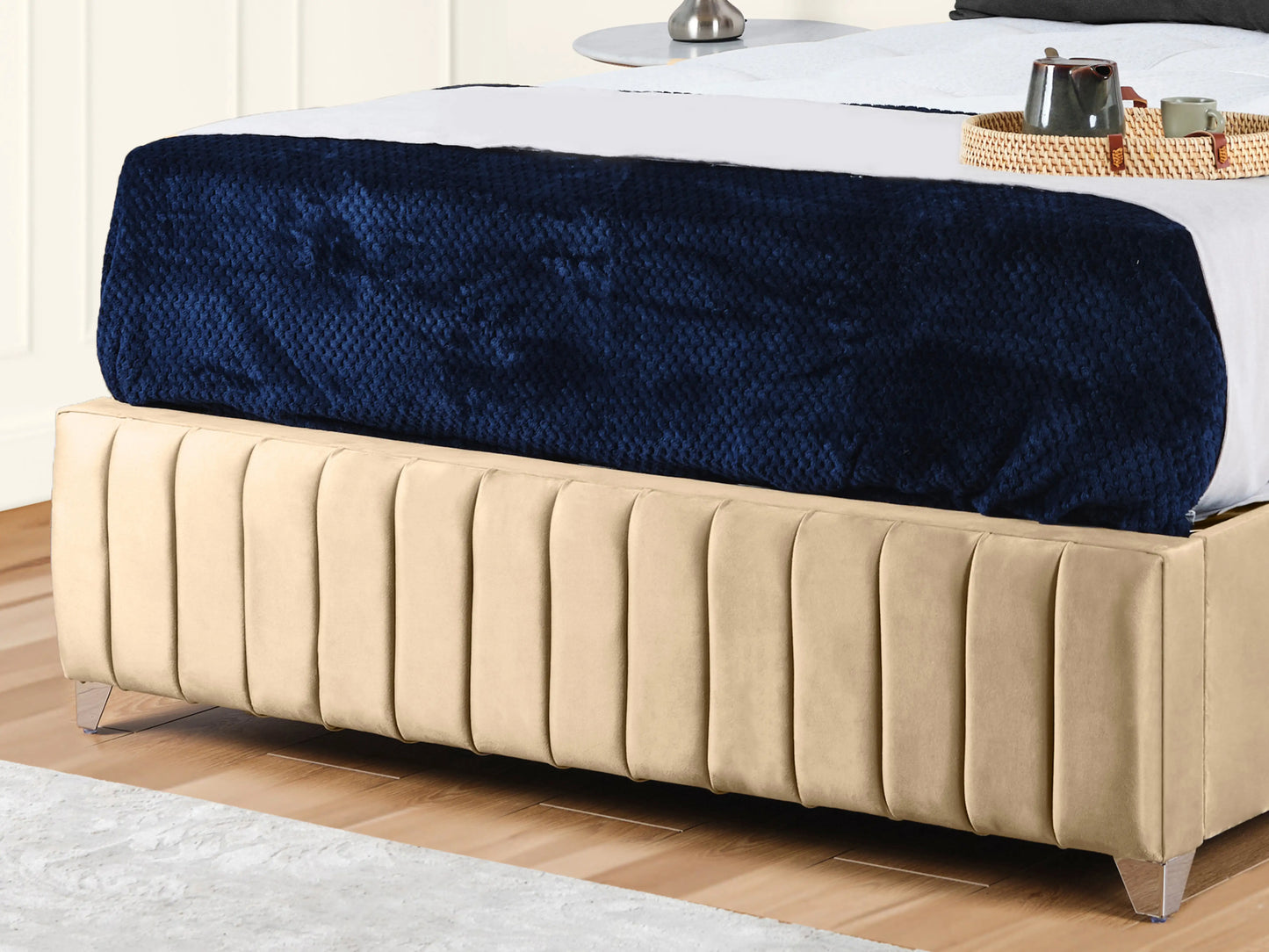 Milan upholstered bed