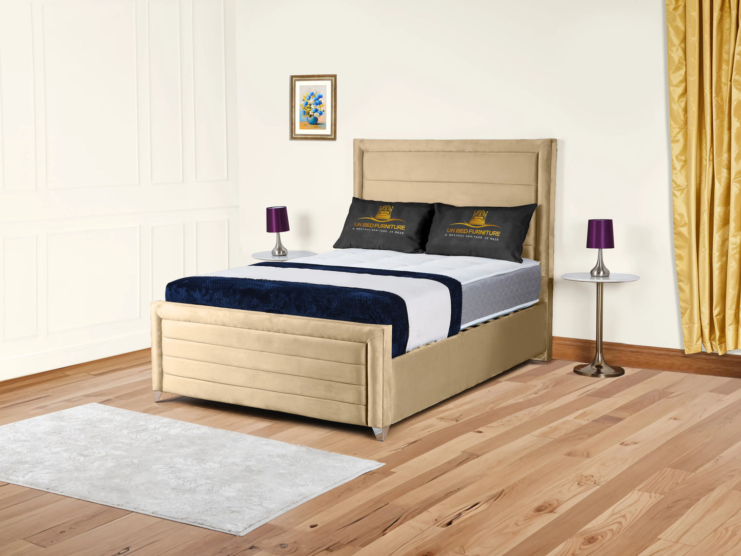 Safina Upholstered Bed