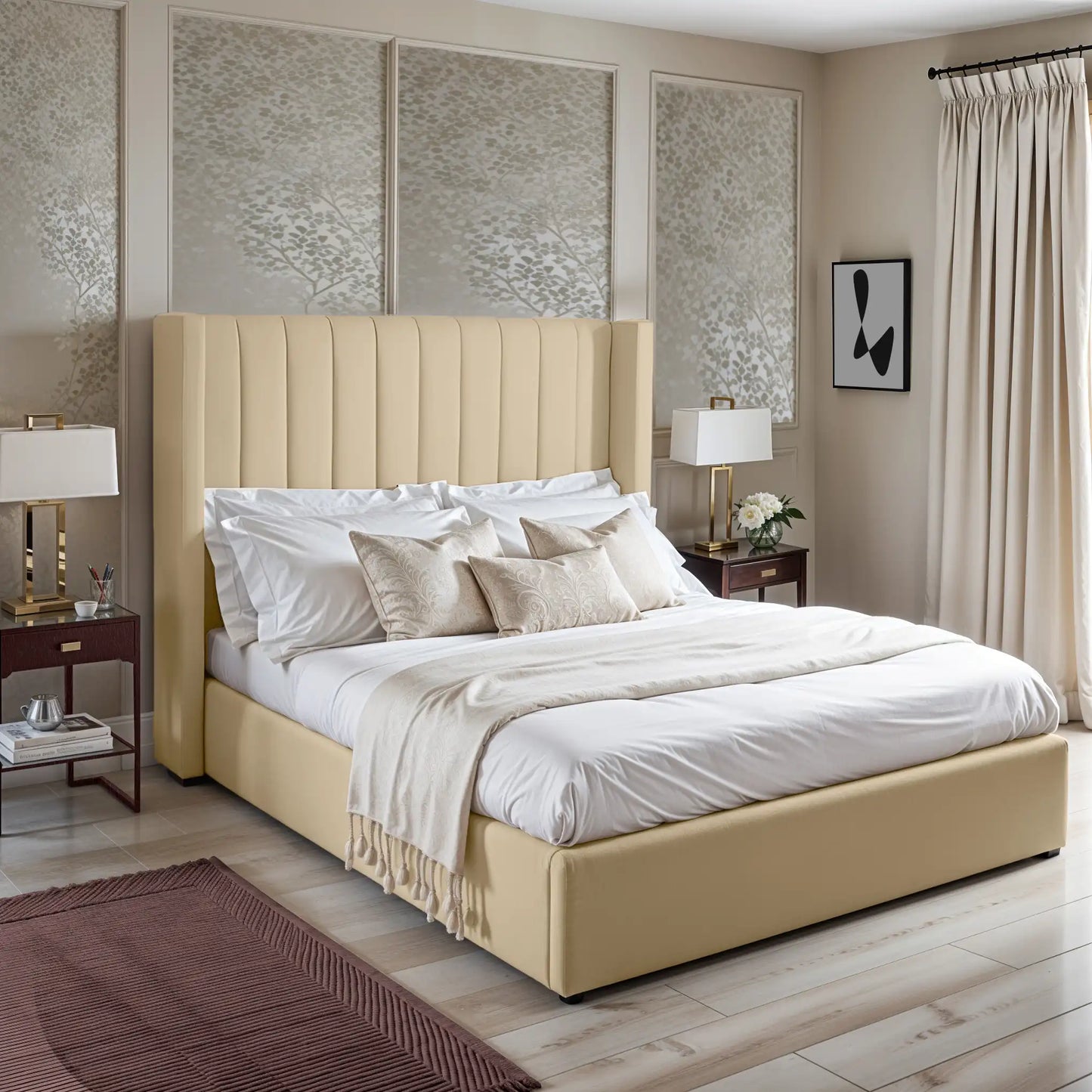 Barcelona Upholstered Bed