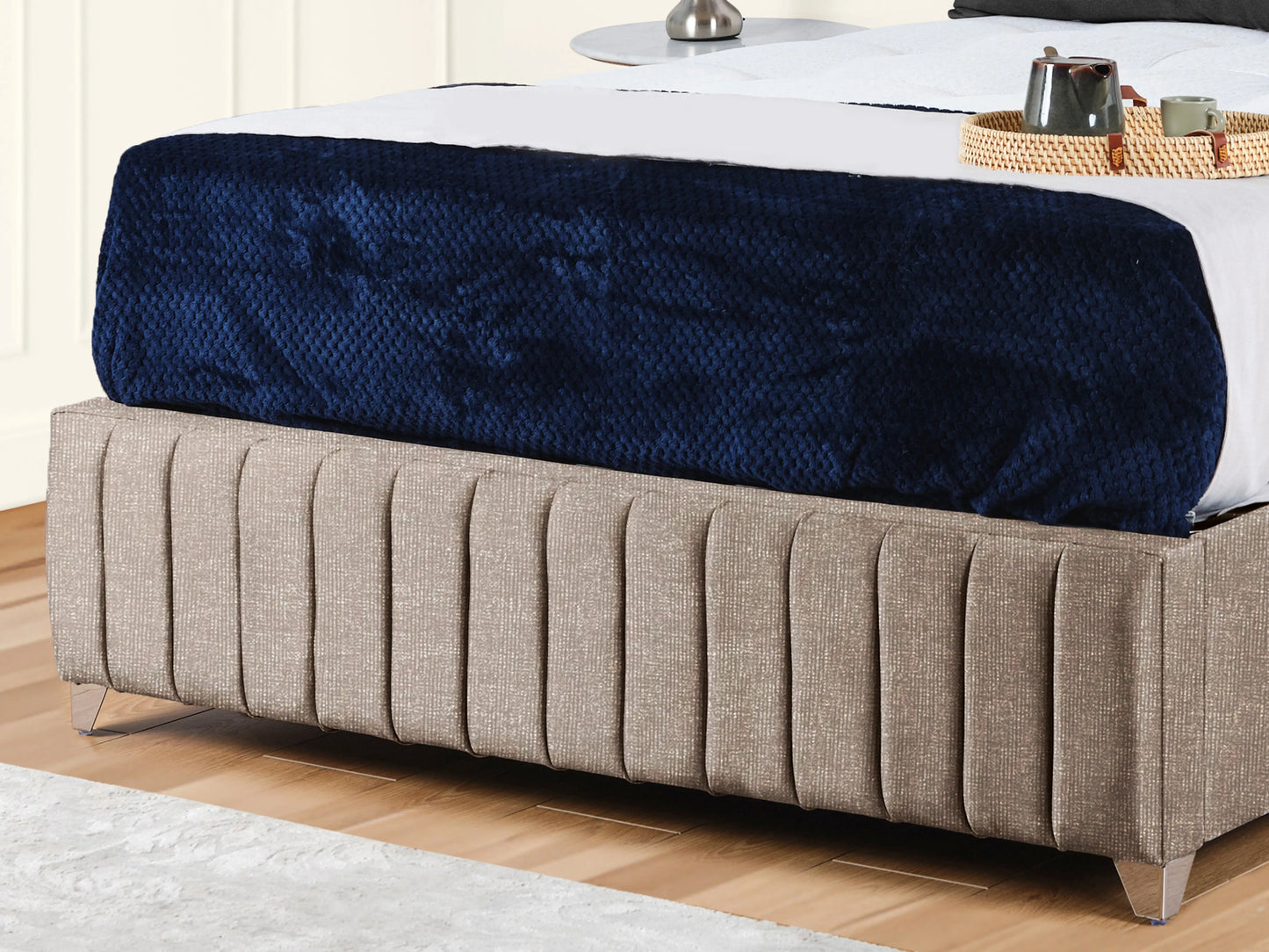 Milan upholstered bed
