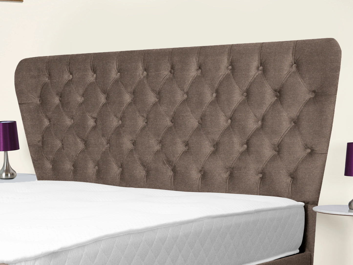 Kendall Winged Upholstered Bed