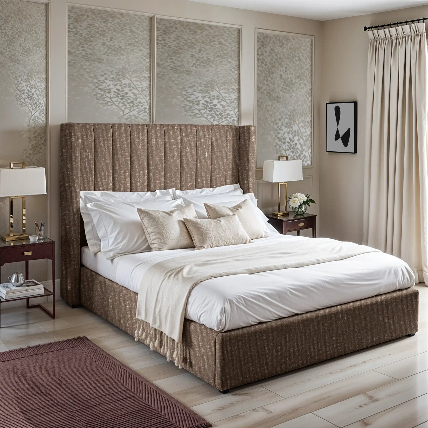 Barcelona Upholstered Bed
