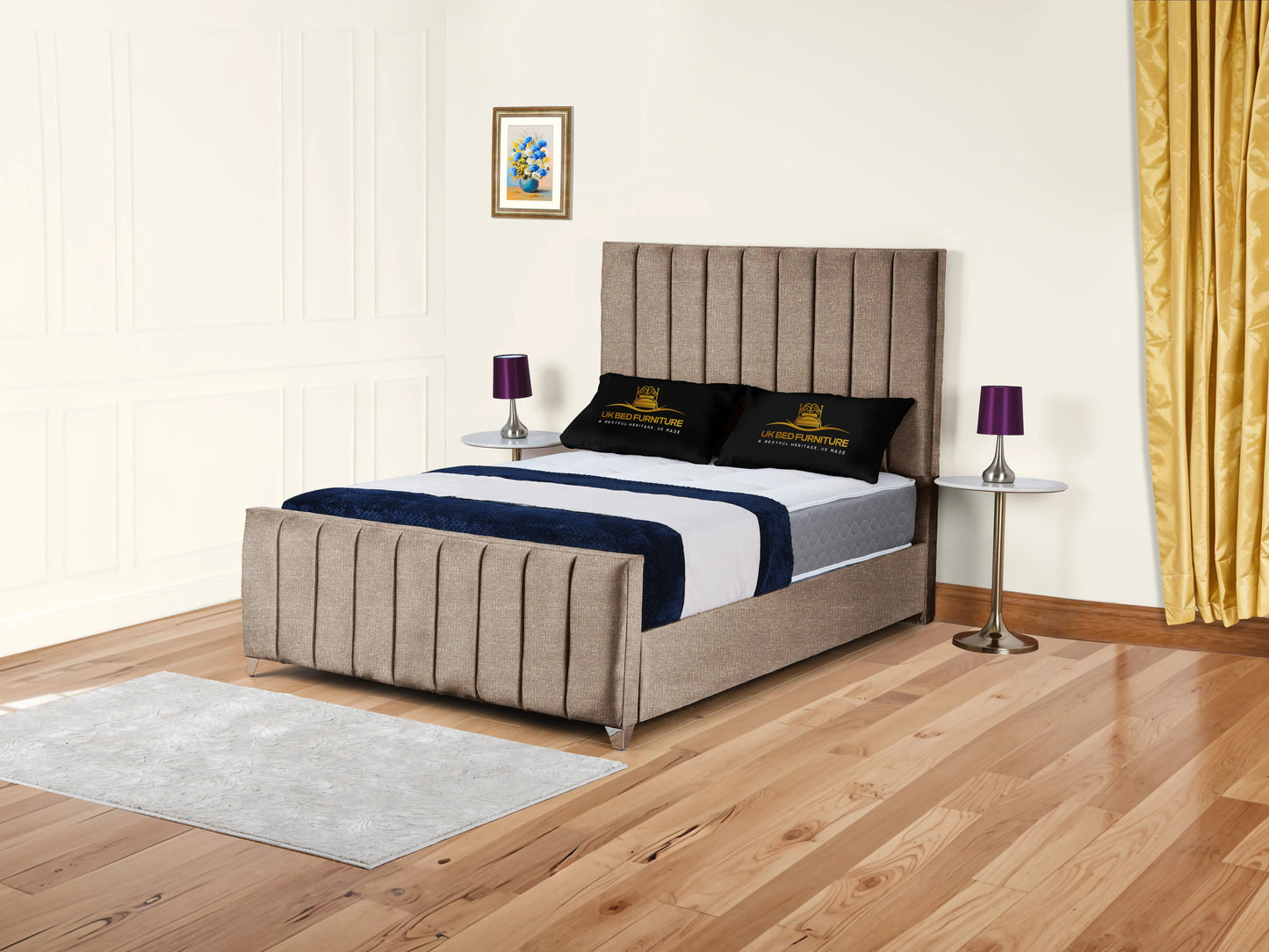 Lisburn Upholstered bed