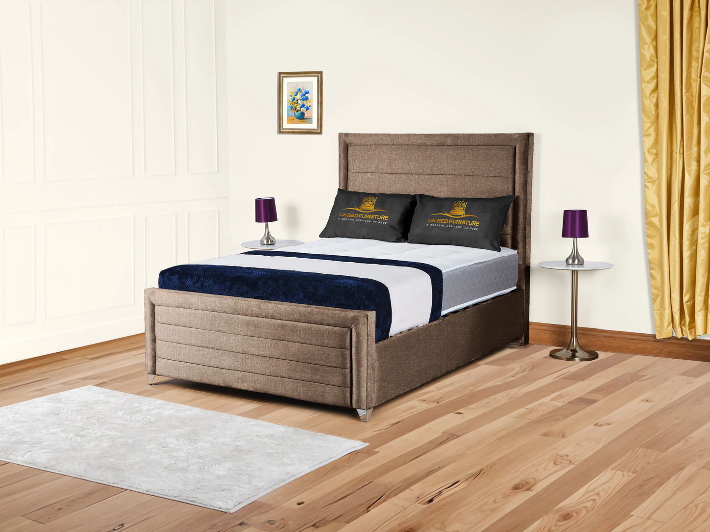 Safina Upholstered Bed