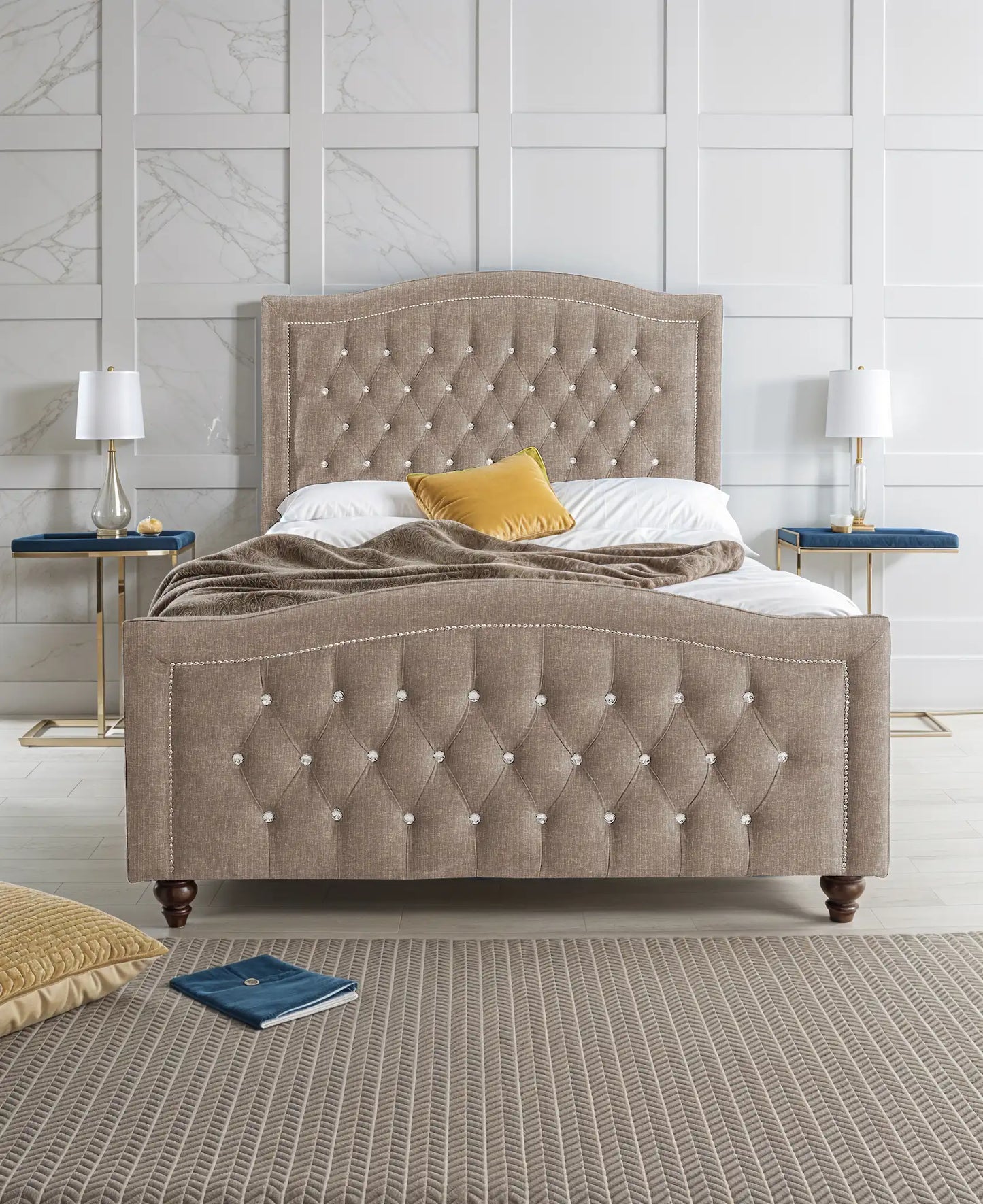 Stockholm Upholstered Bed