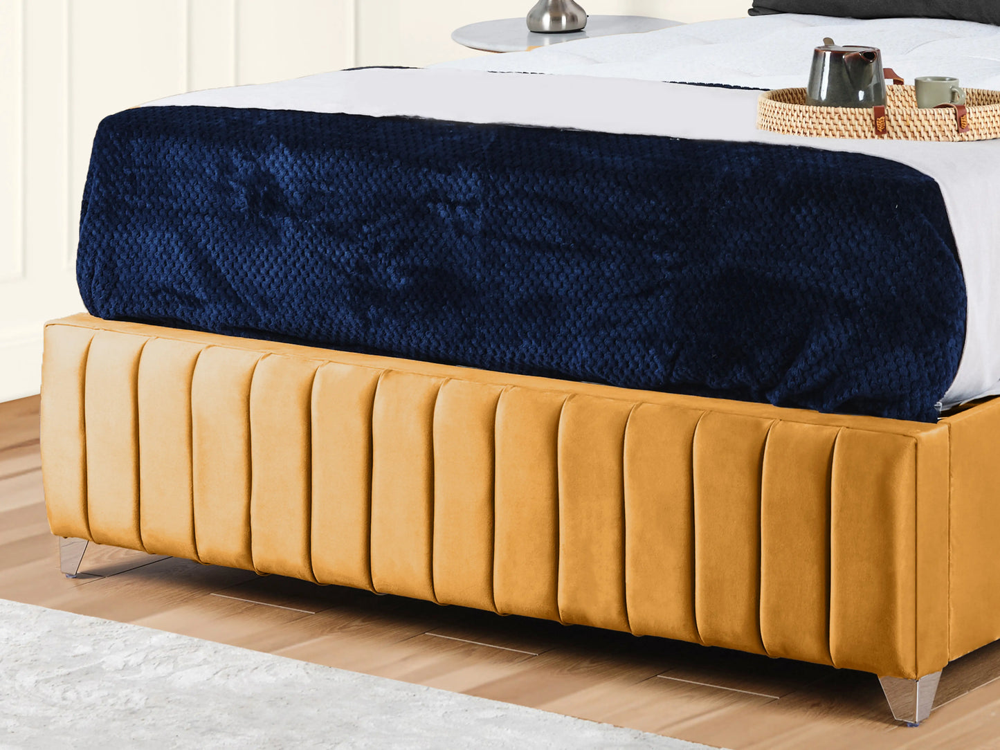 Milan upholstered bed