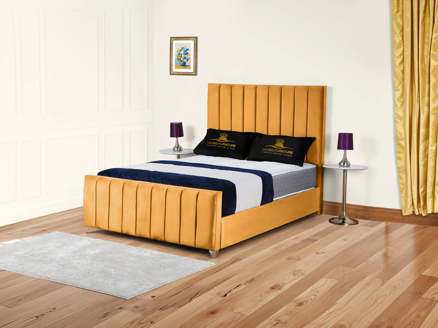Lisburn Upholstered bed