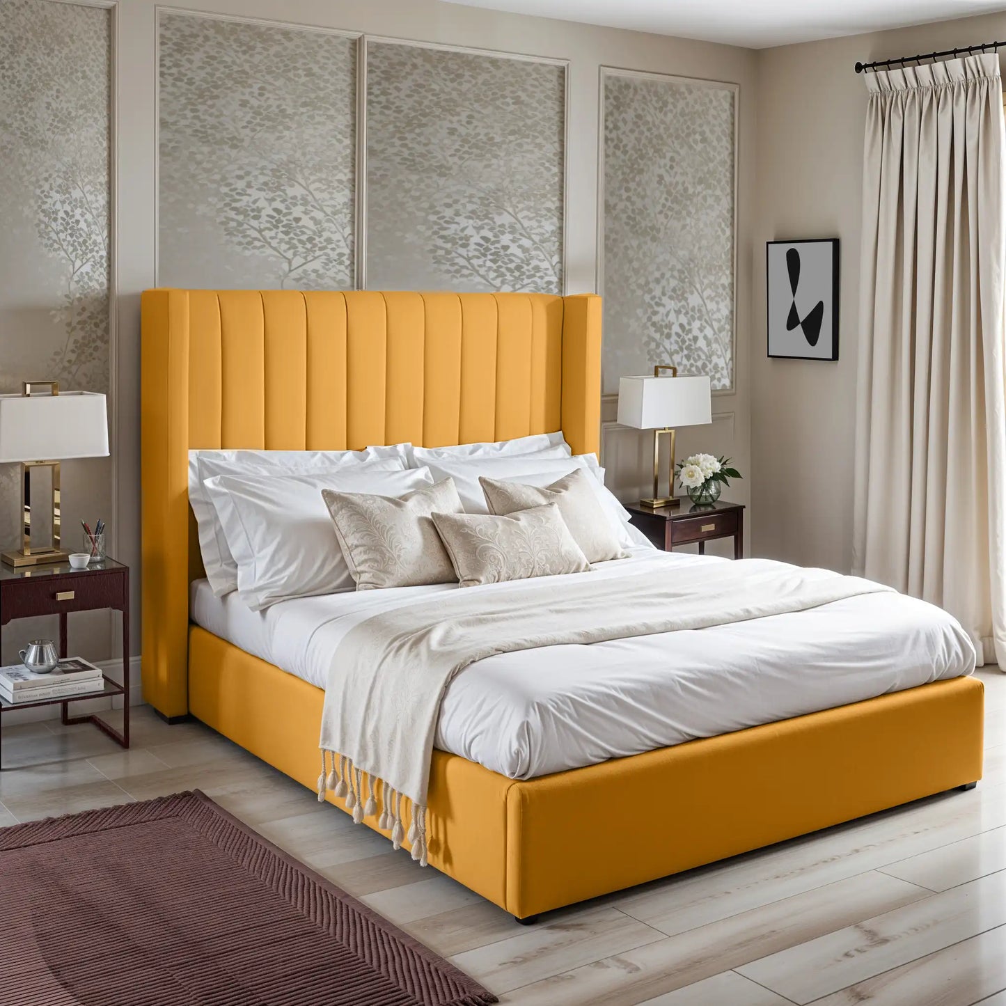 Barcelona Upholstered Bed