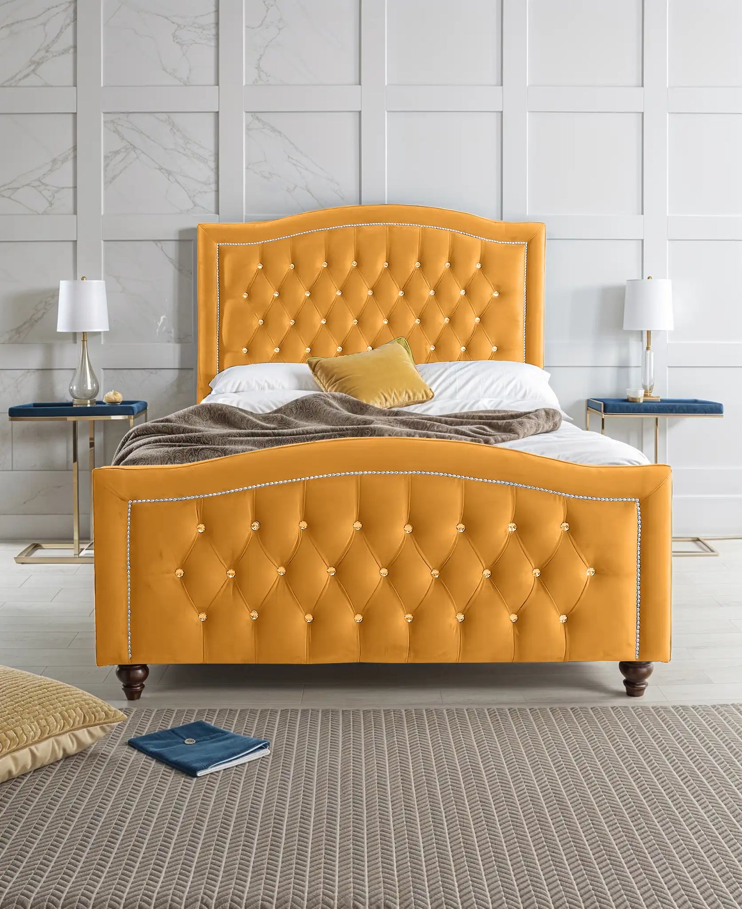 Stockholm Upholstered Bed