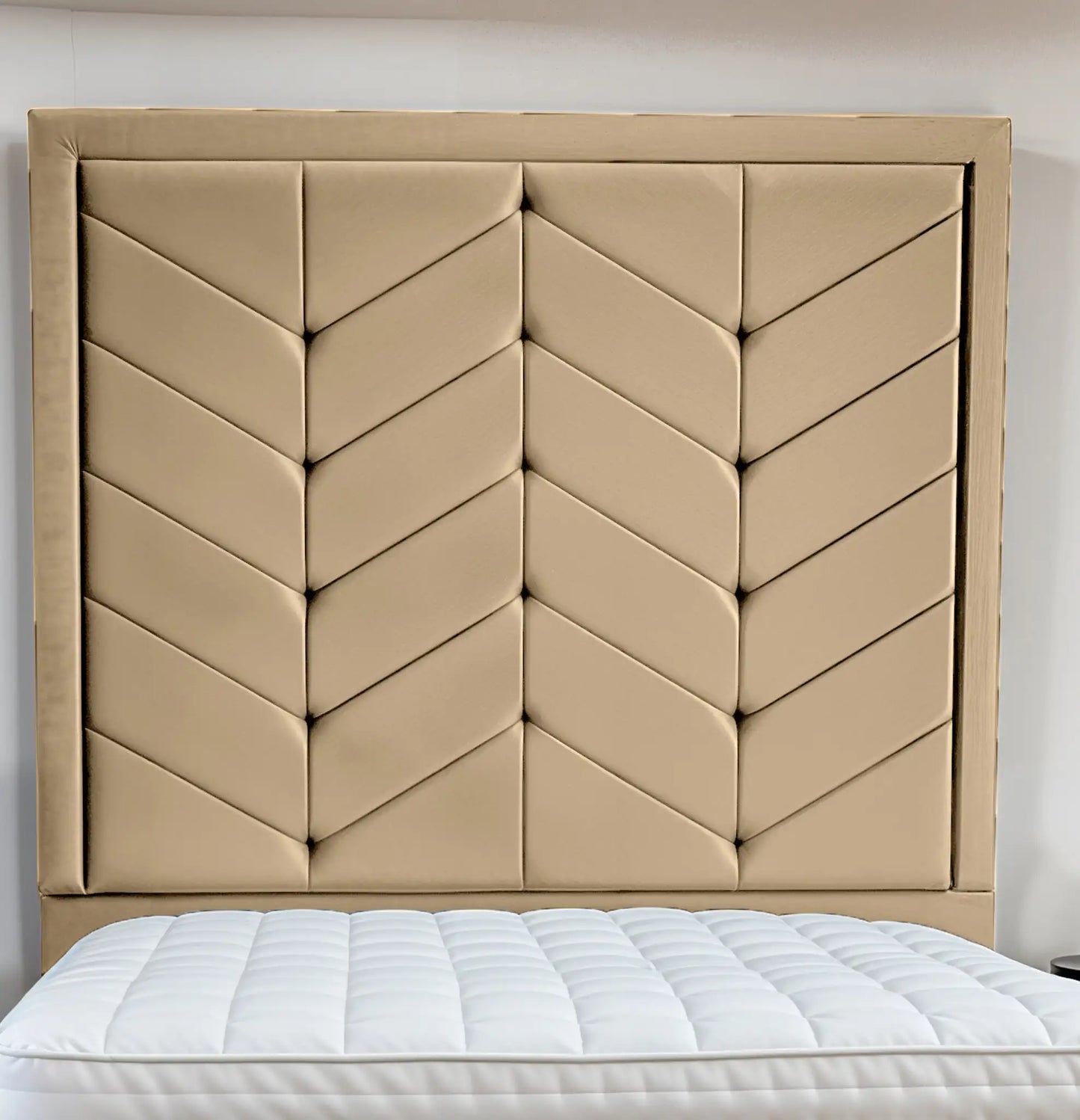 Indulgence Border Upholstered Bed