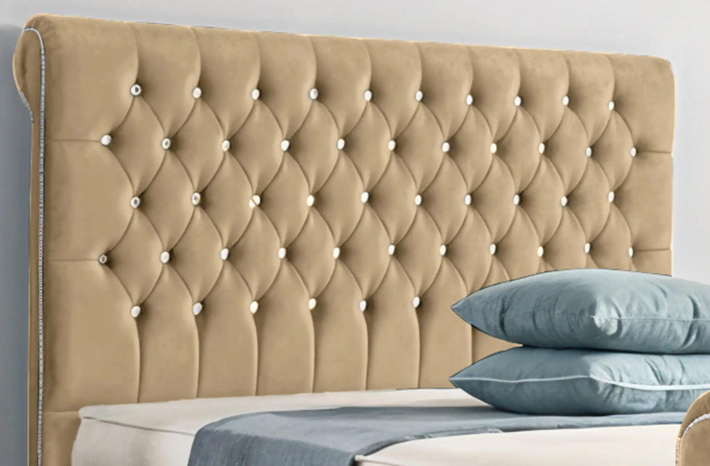 Arcade Sleigh Upholstered Bed