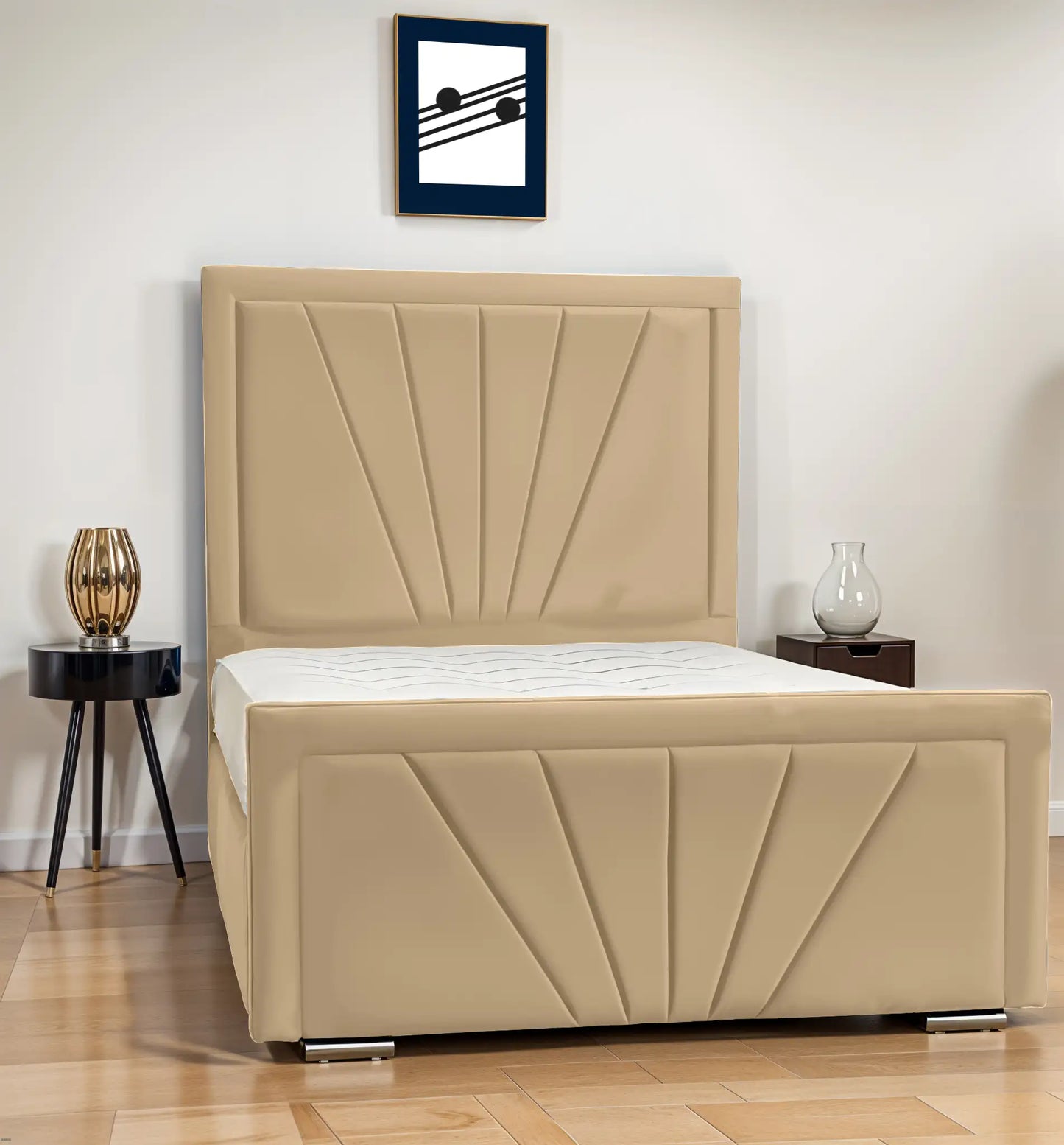 Zahah upholstered bed