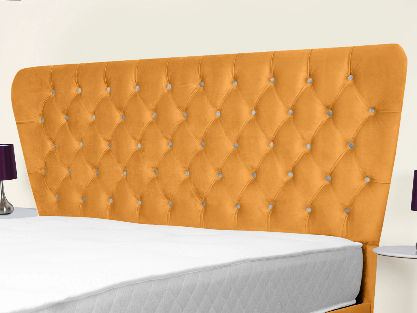 Kendall Winged Upholstered Bed