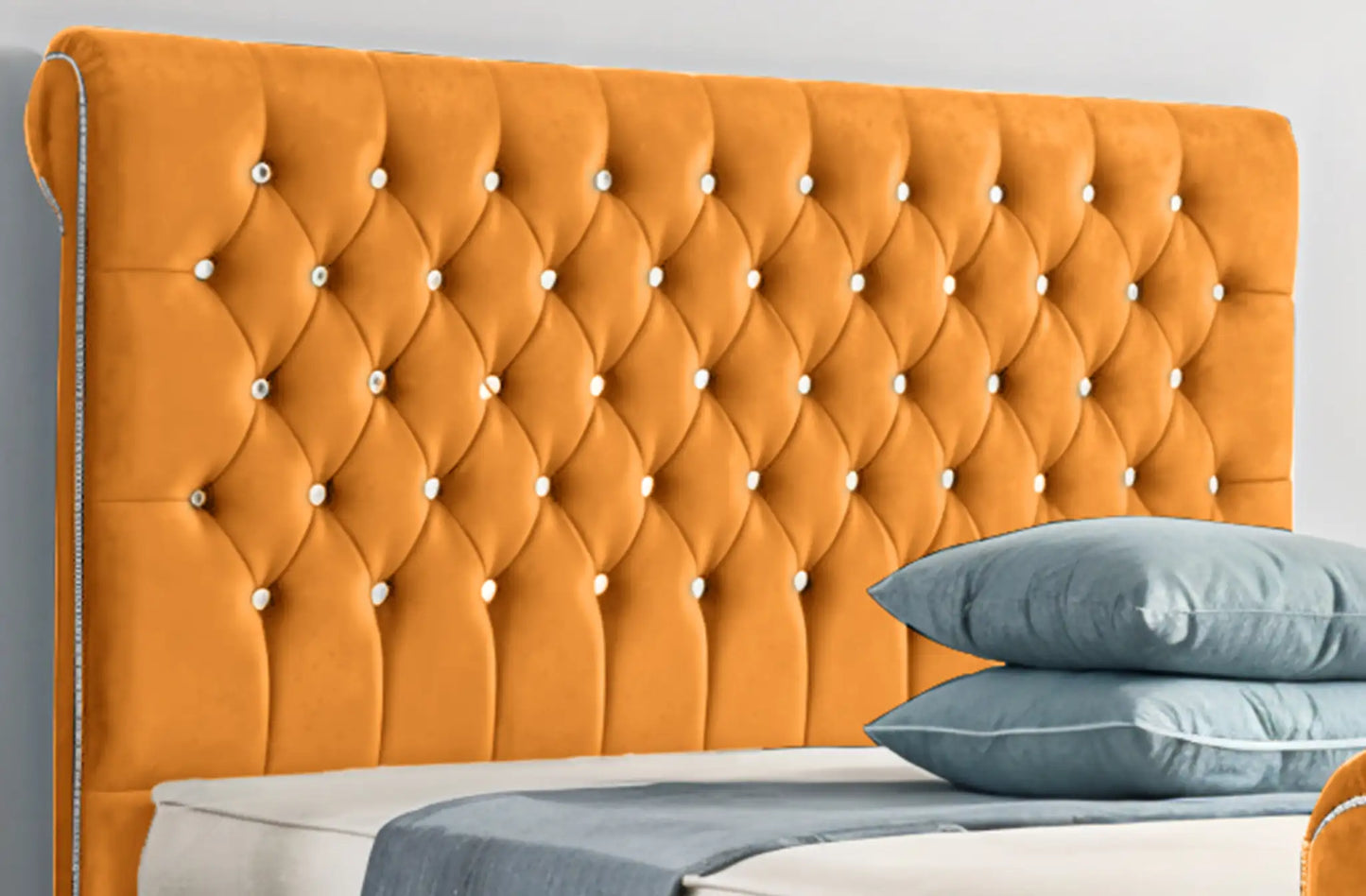 Arcade Sleigh Upholstered Bed