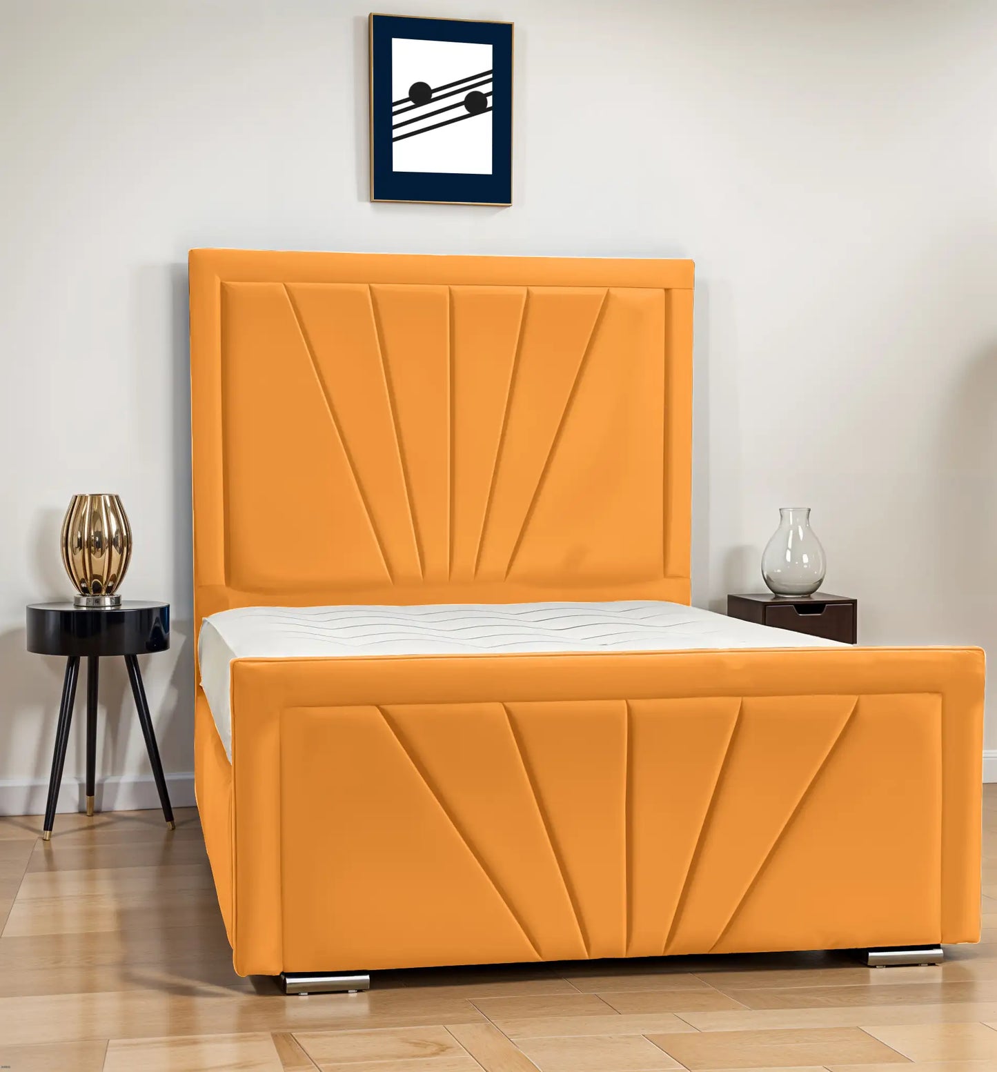 Zahah upholstered bed