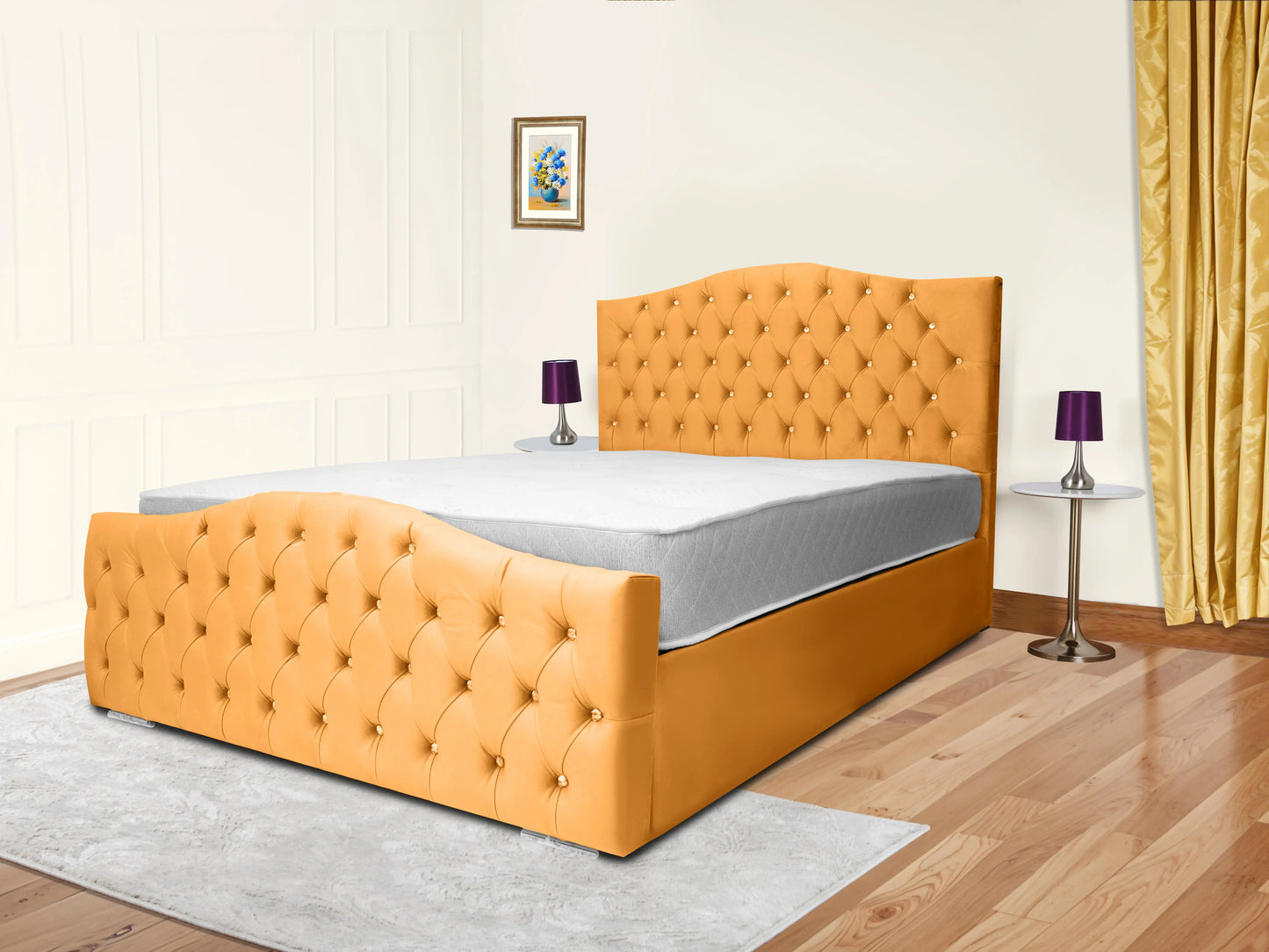 Classic Upholstered Bed
