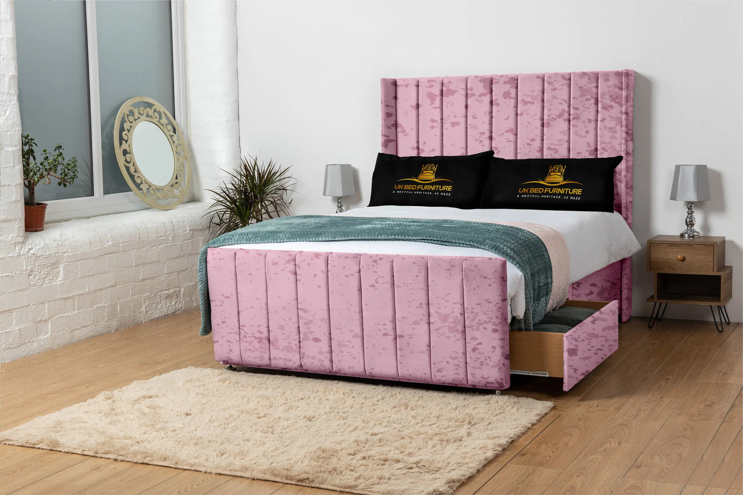 Seoul Wingback Divan Bed