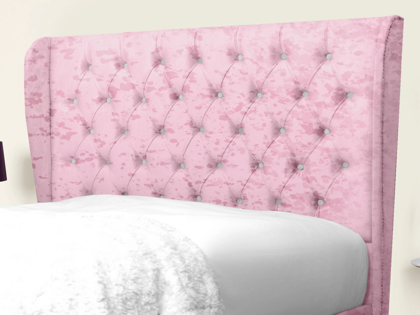 Miri Winged Upholstered Bed