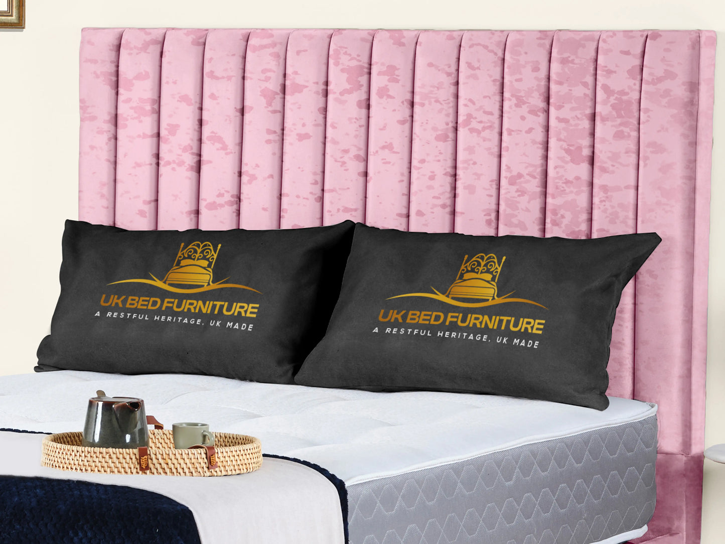 Milan upholstered bed