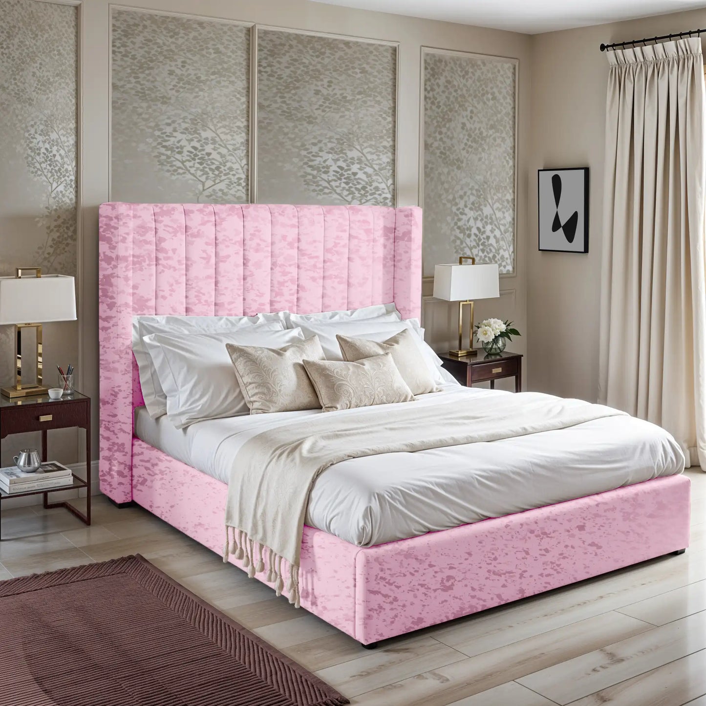 Barcelona Upholstered Bed