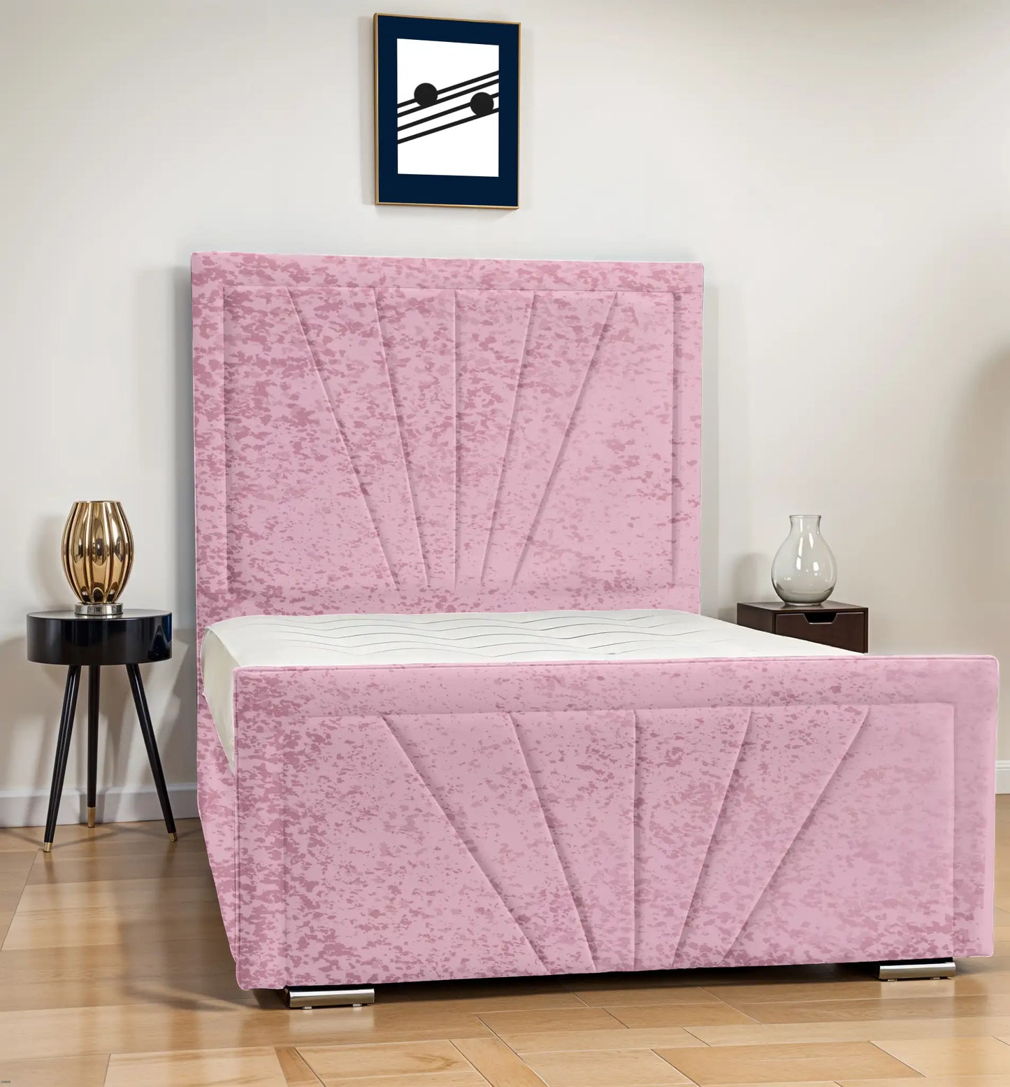 Zahah upholstered bed