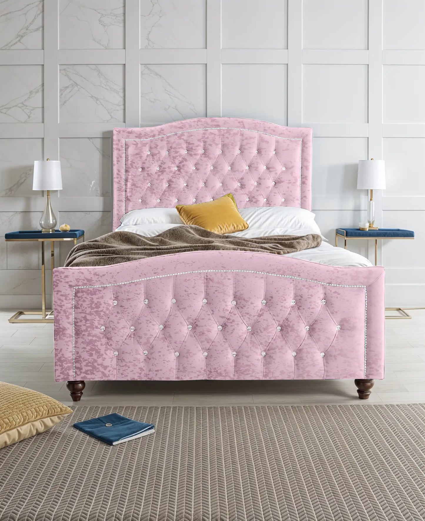 Stockholm Upholstered Bed