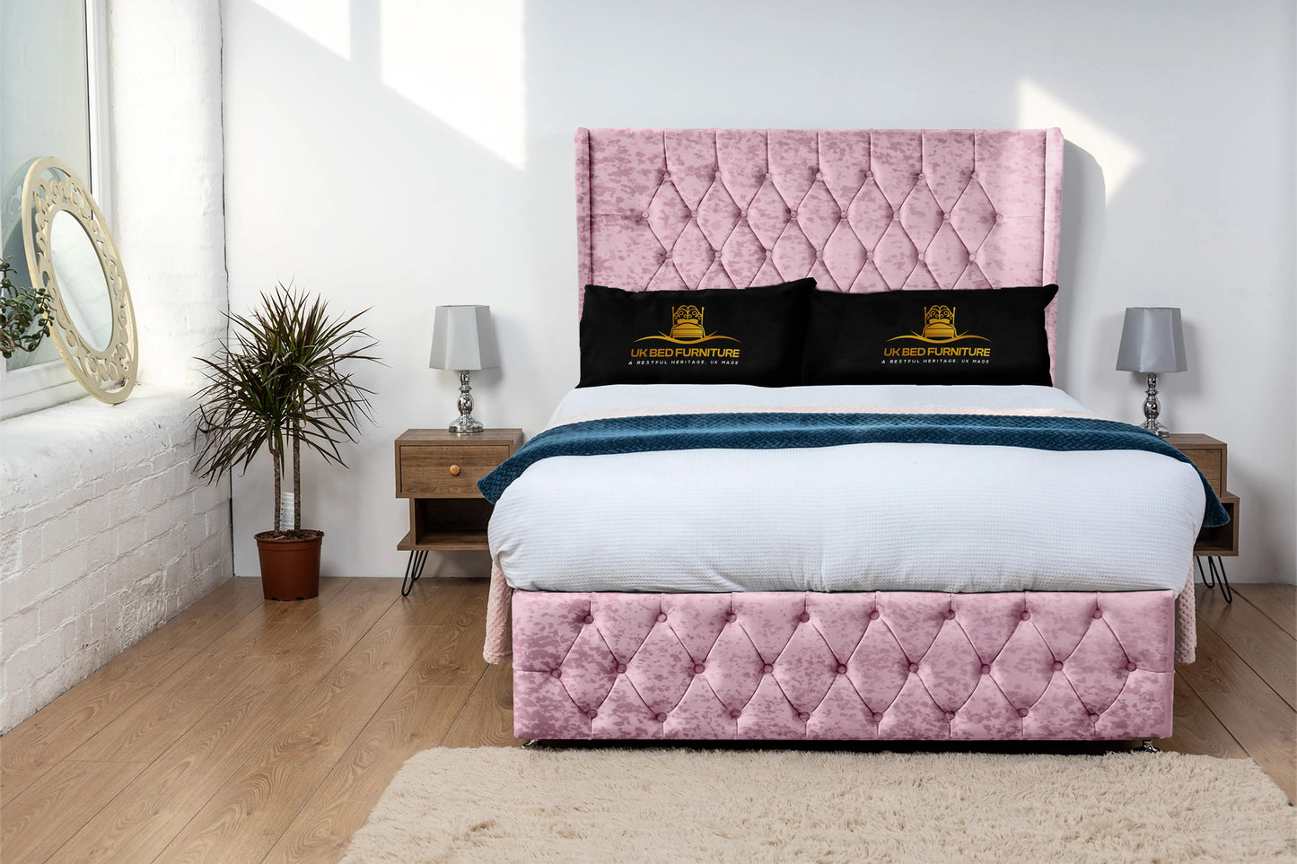 Luxor Wingback Divan Bed
