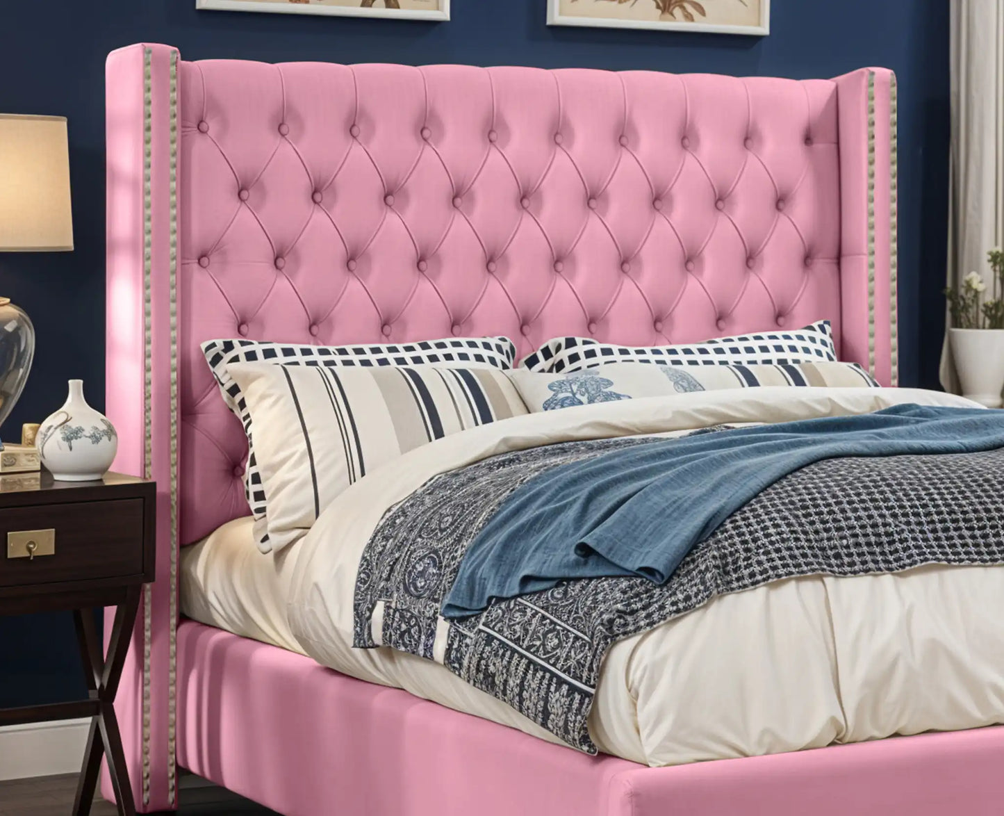 Designed Upholstered Bed