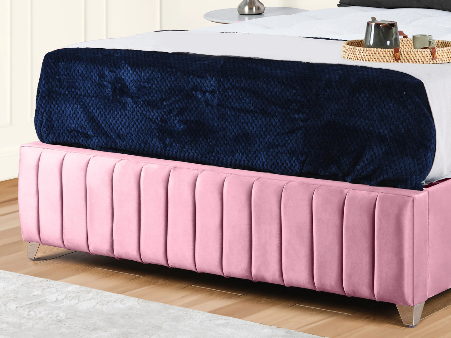 Milan upholstered bed