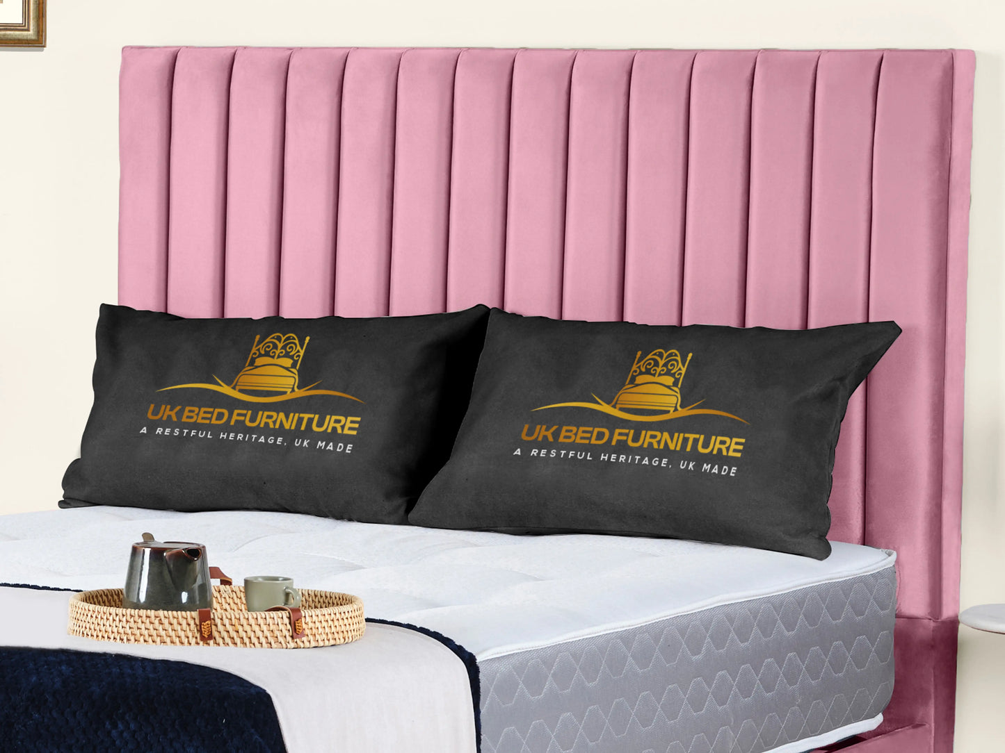 Milan upholstered bed