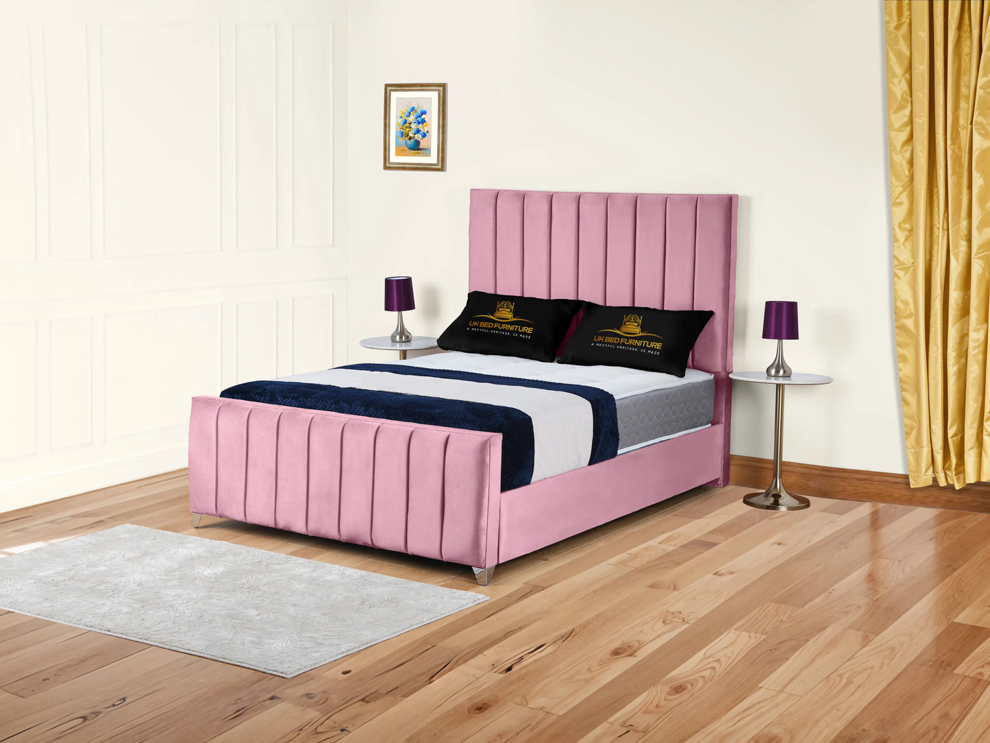 Lisburn Upholstered bed