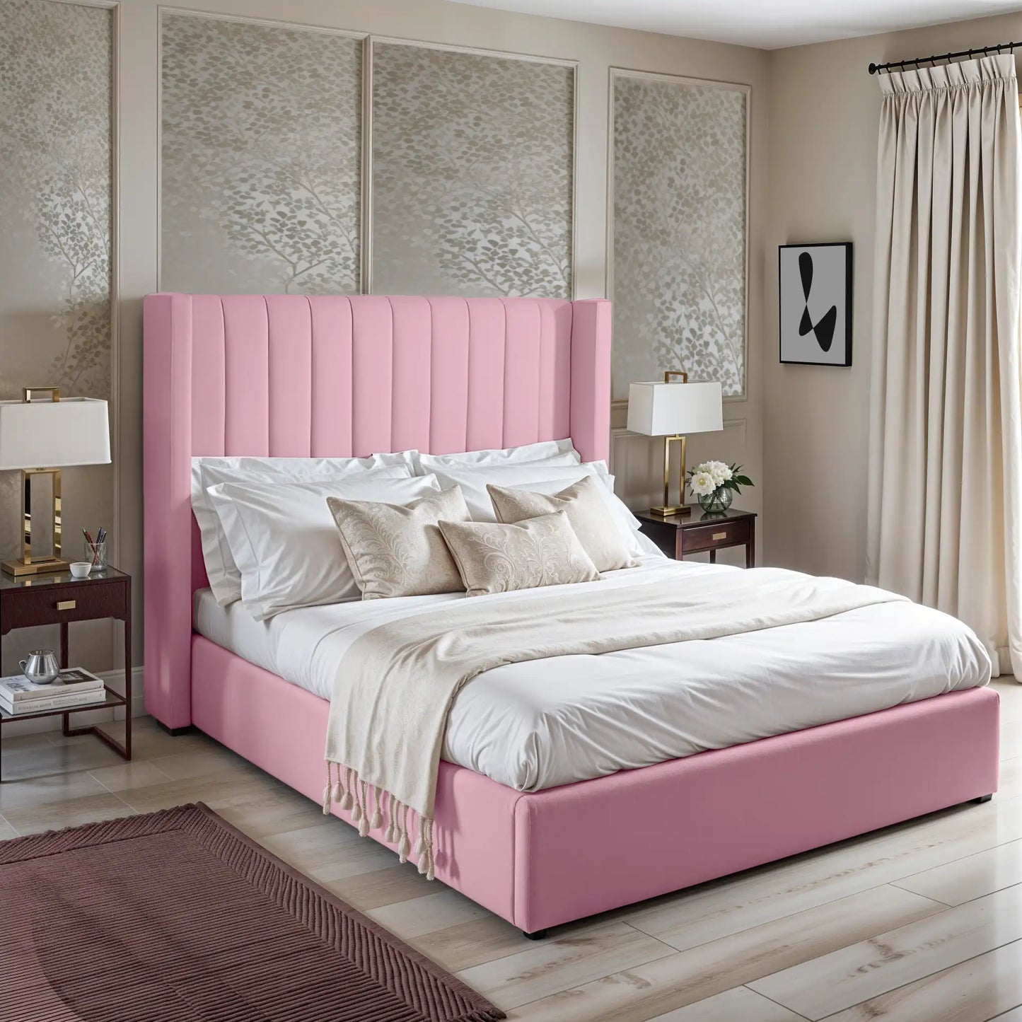 Barcelona Upholstered Bed