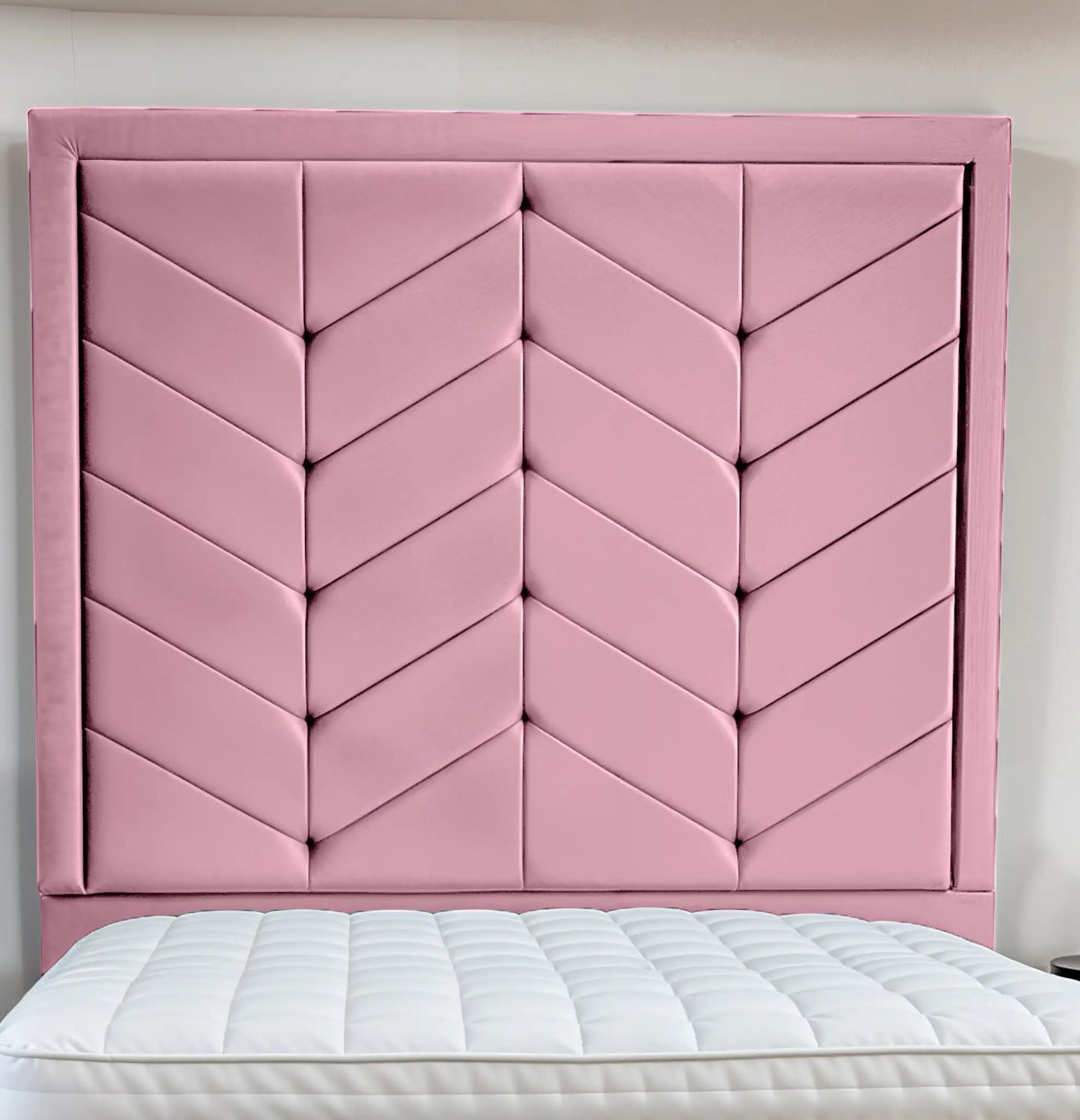 Indulgence Border Upholstered Bed