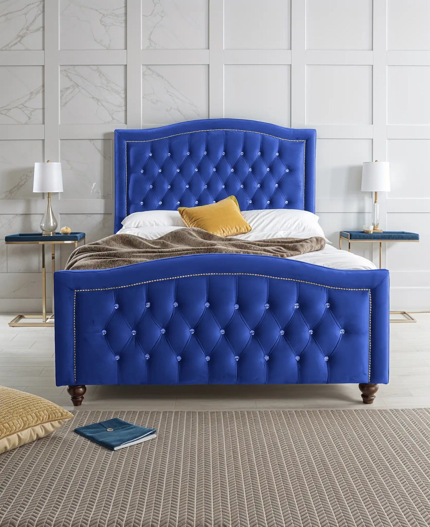 Stockholm Upholstered Bed