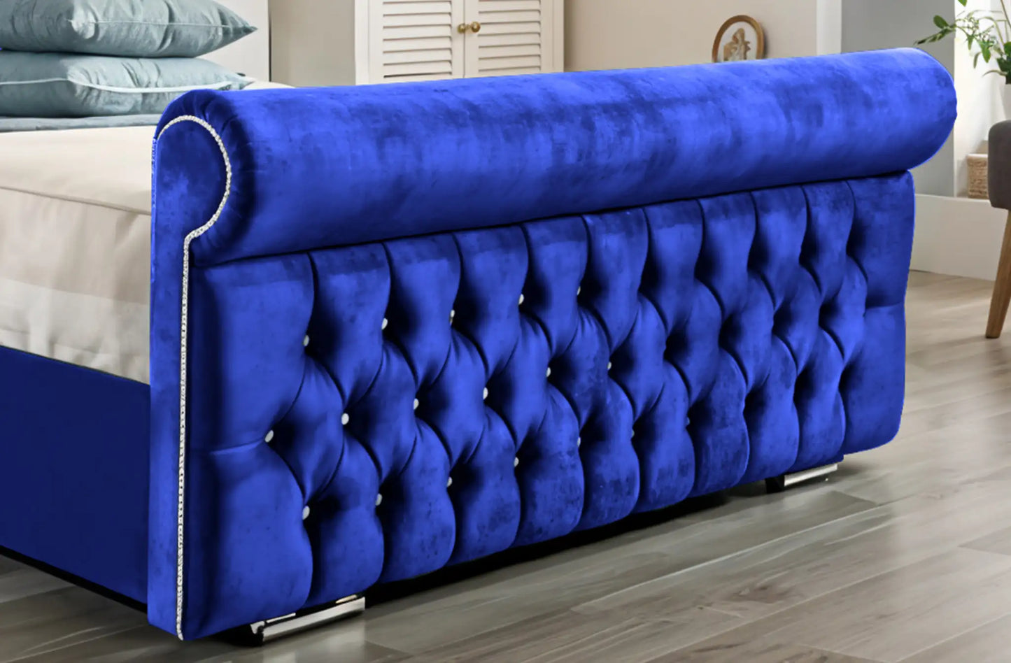 Arcade Sleigh Upholstered Bed