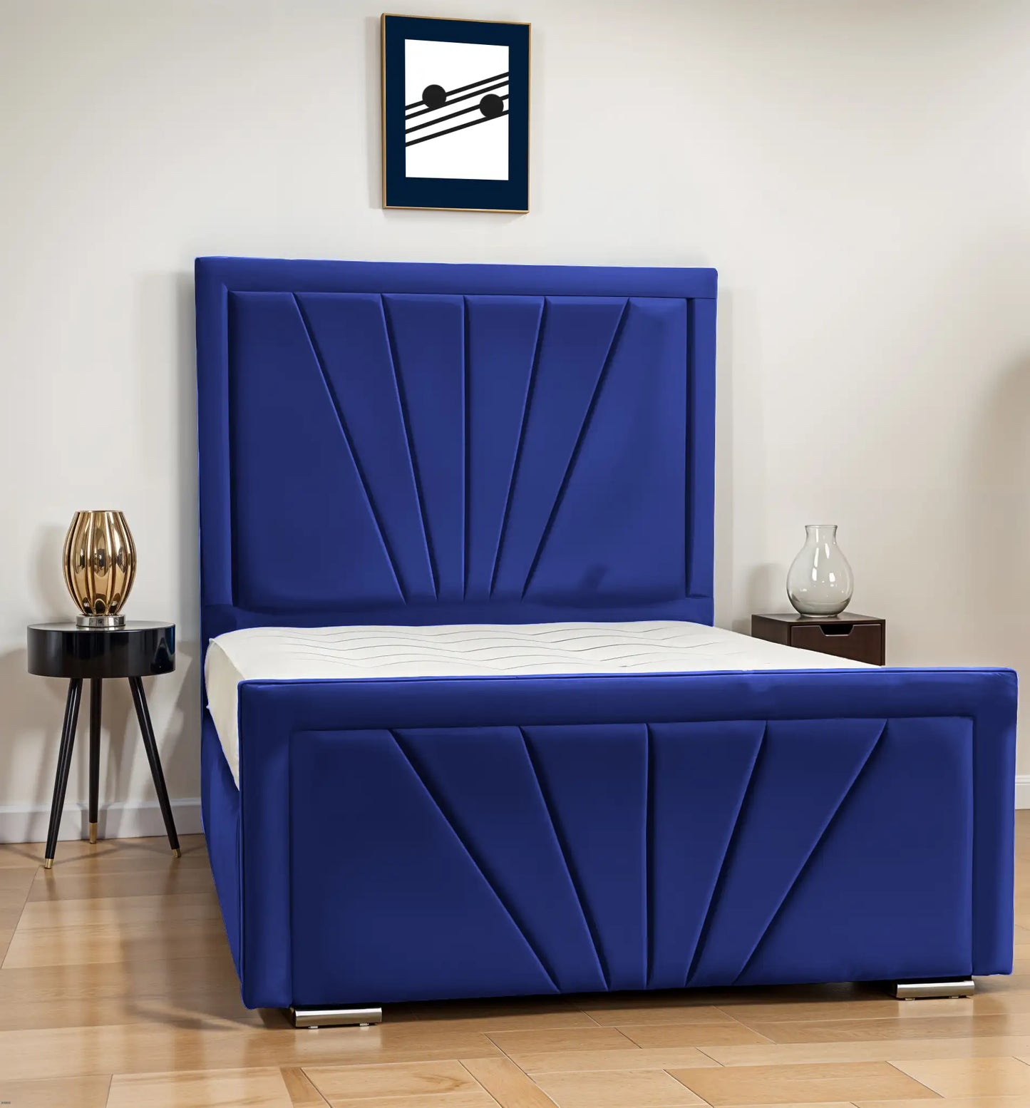 Zahah upholstered bed