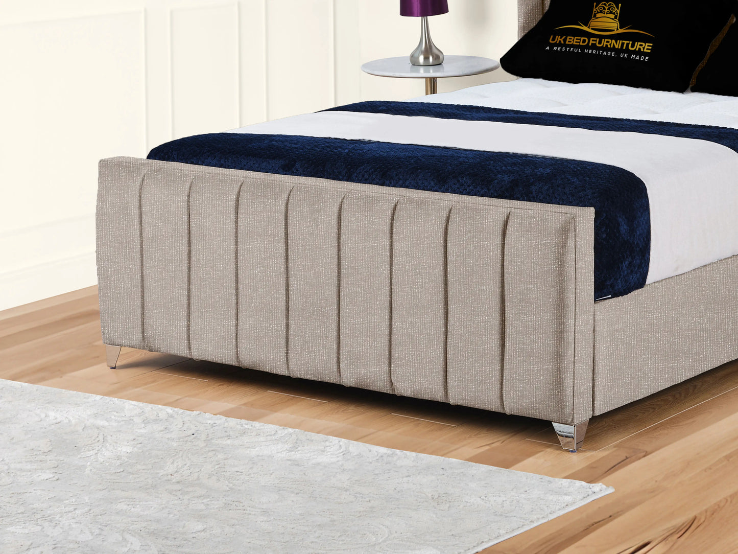 Empire Winged upholstered Bed