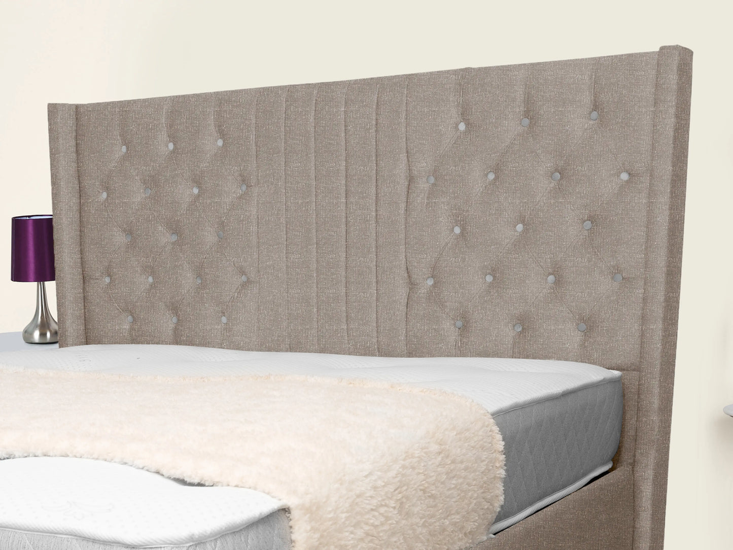 Middleton Winged Upholstered Bed