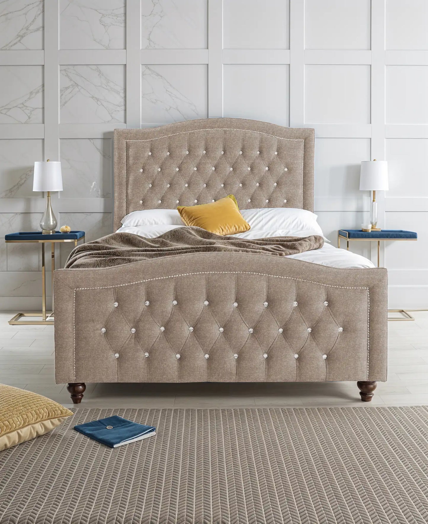 Stockholm Upholstered Bed