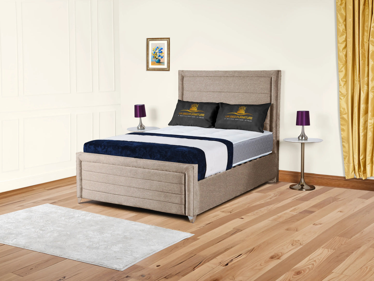 Safina Upholstered Bed