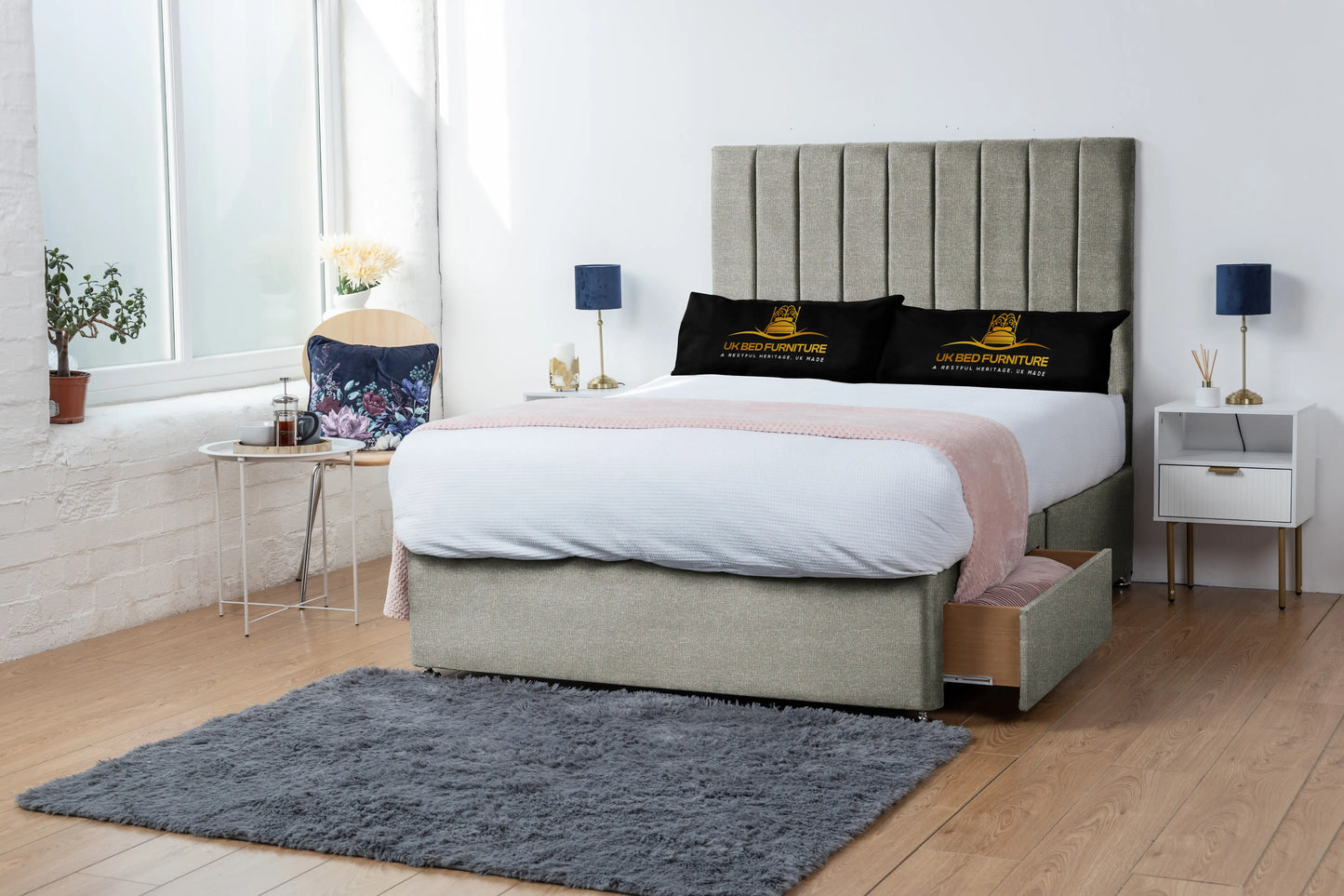 Amelia Lined Divan Bed