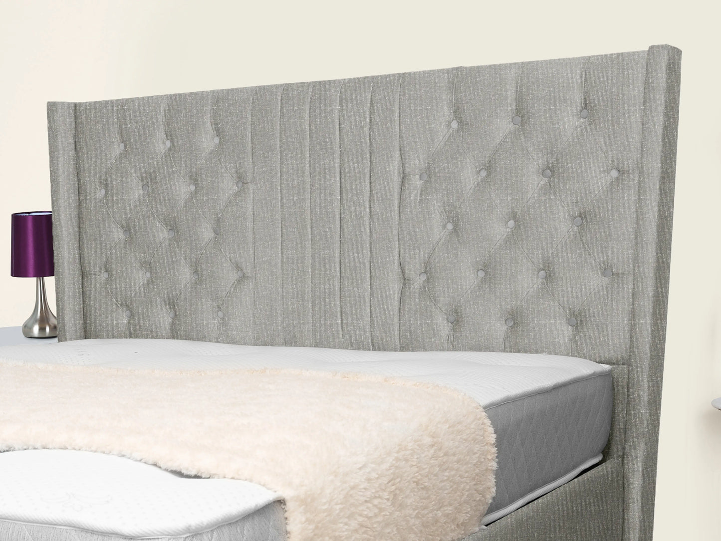 Middleton Winged Upholstered Bed